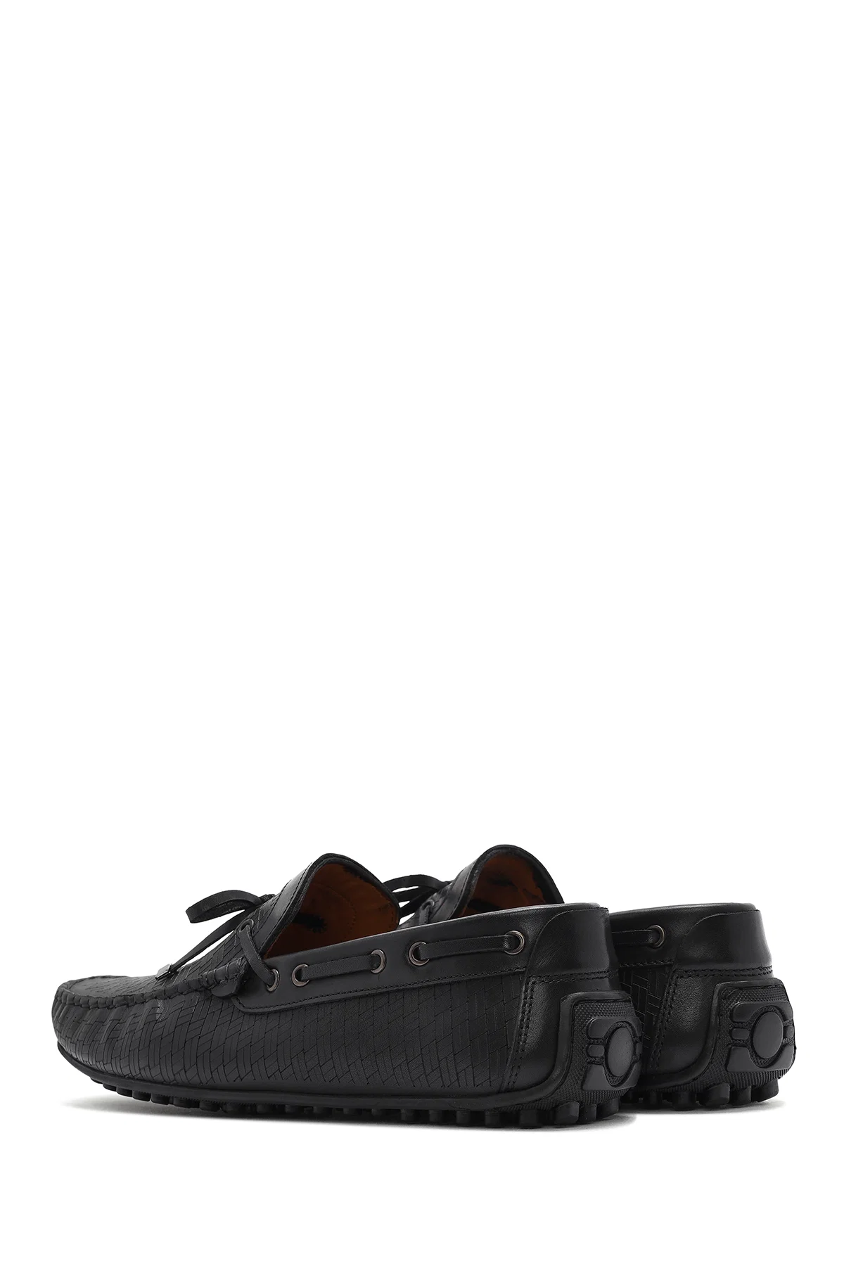 Erkek Siyah Deri Casual Loafer - Image 5