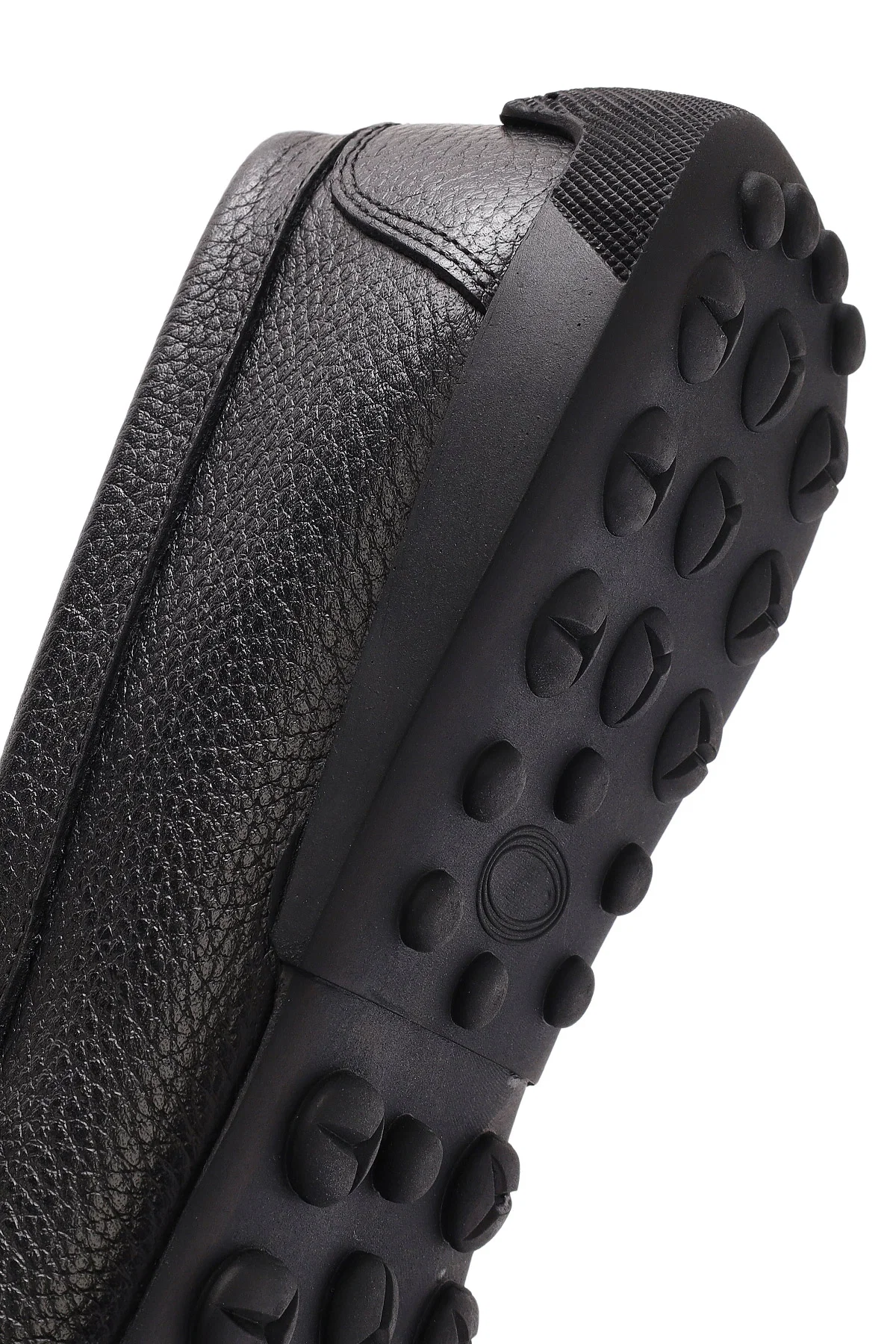 Erkek Siyah Deri Casual Loafer - Image 8