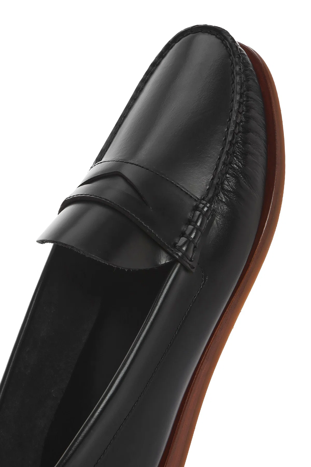 Erkek Siyah Deri Casual Loafer - Image 11