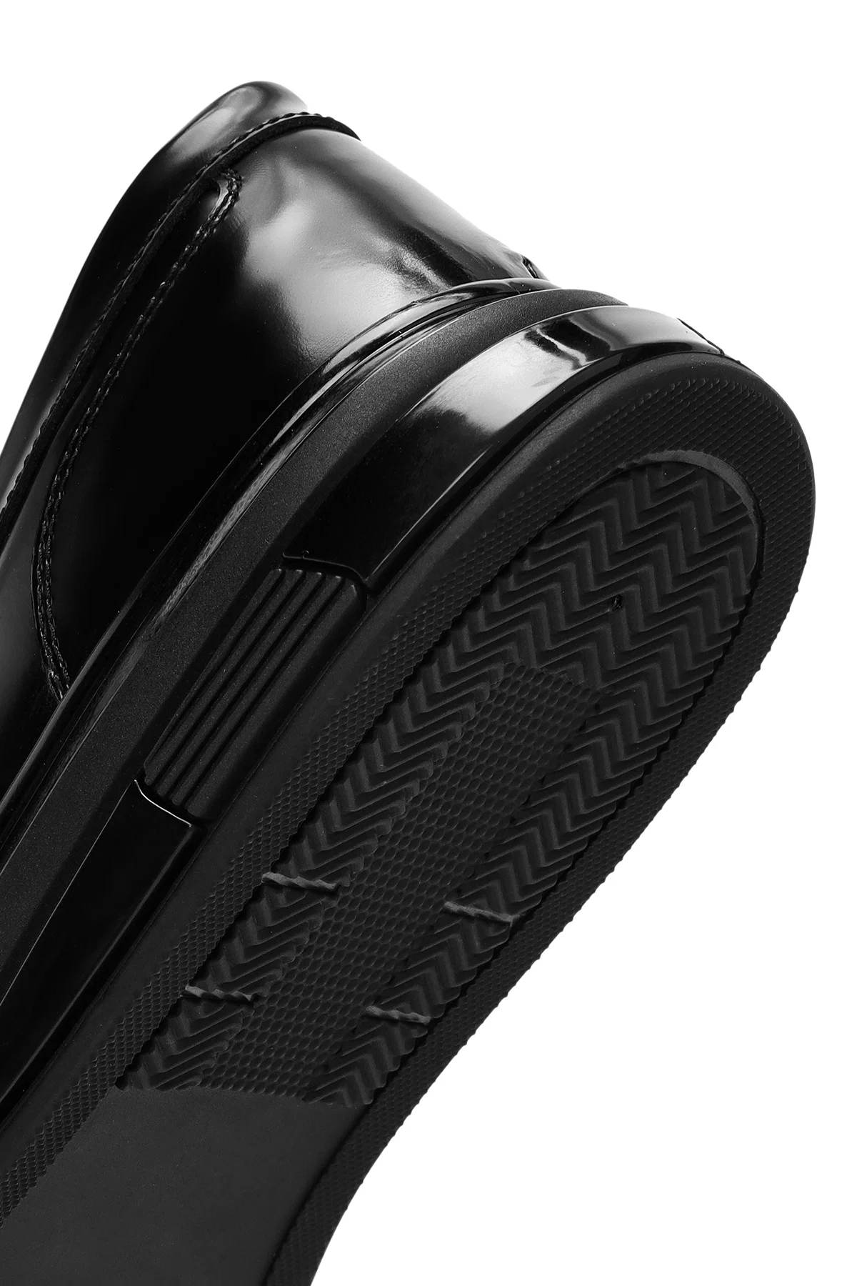 Erkek Siyah Deri Casual Loafer - Image 8