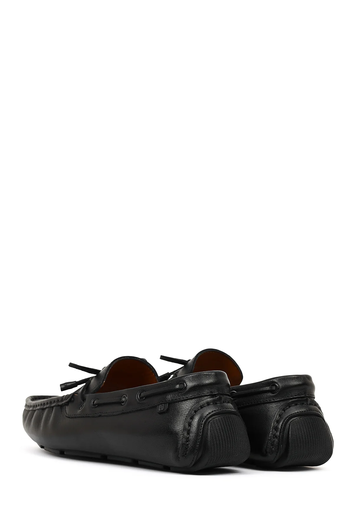 Erkek Siyah Deri Casual Loafer - Image 6