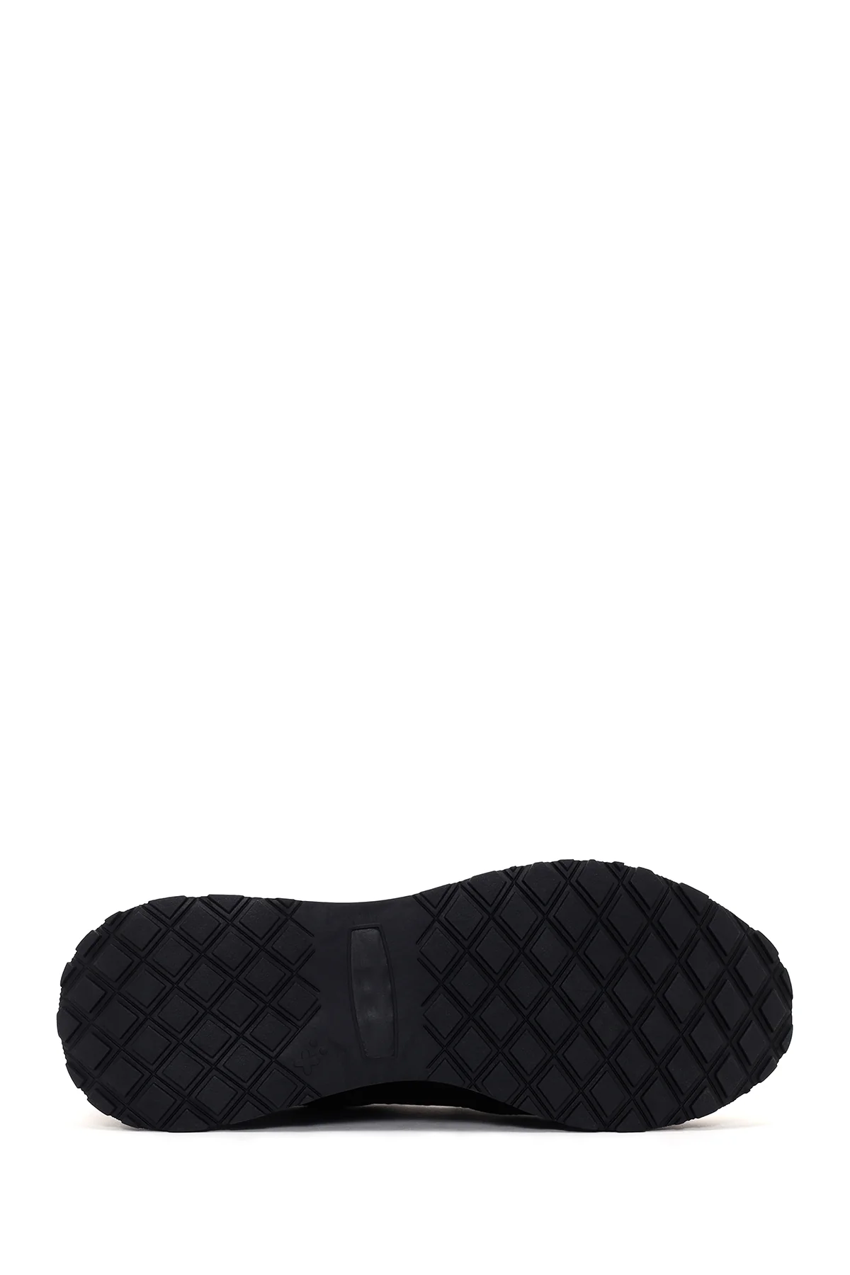 Erkek Siyah Deri Casual Sneaker - Image 4