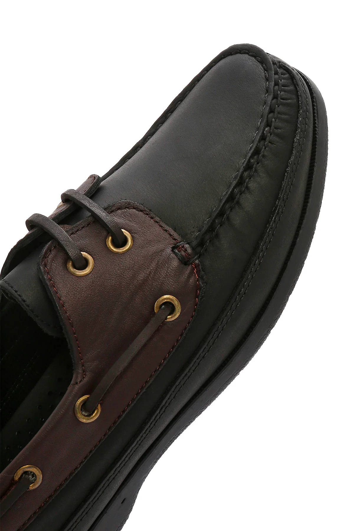 Erkek Siyah Deri Comfort Casual Ayakkabı - Image 10