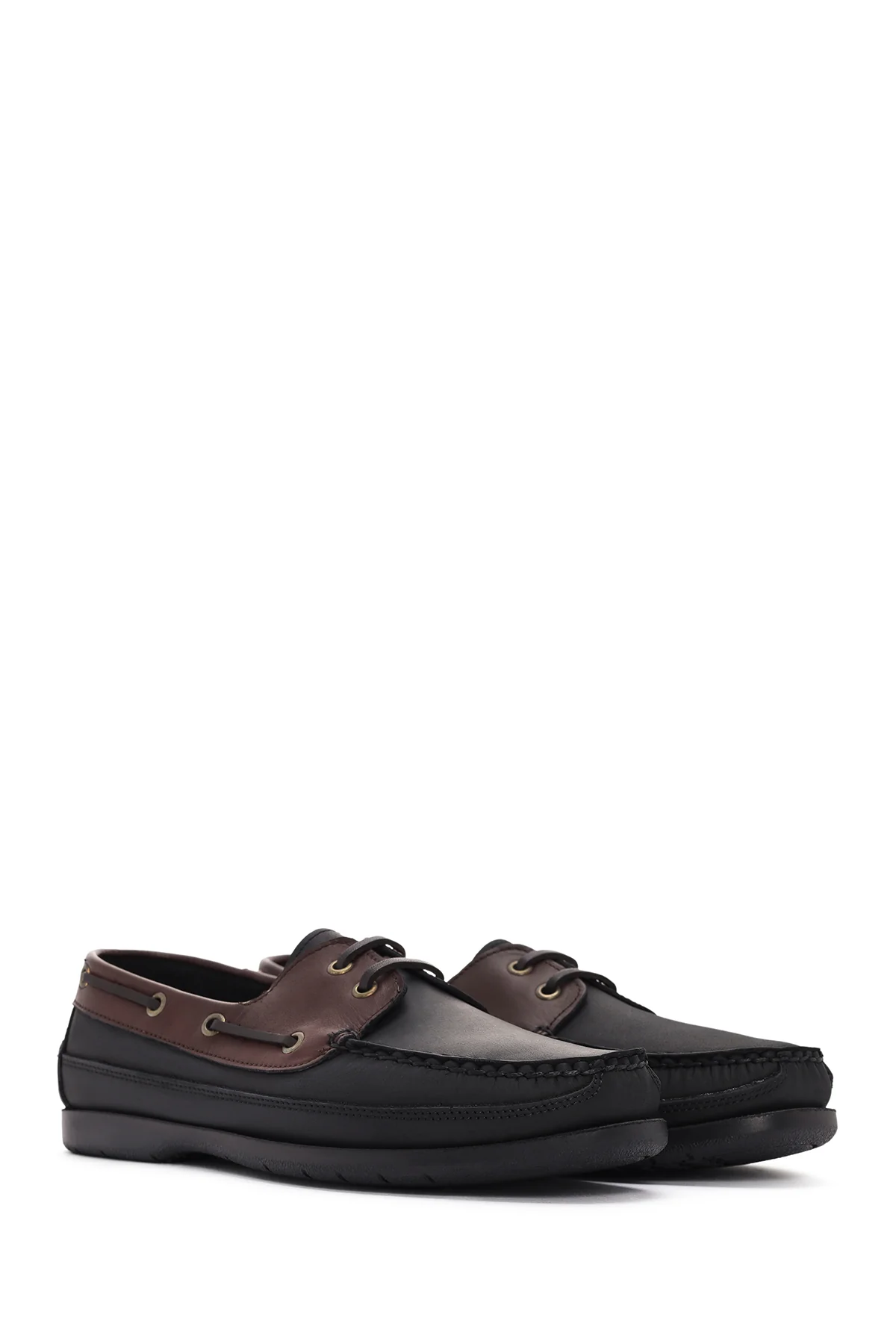 Erkek Siyah Deri Comfort Loafer - Image 3