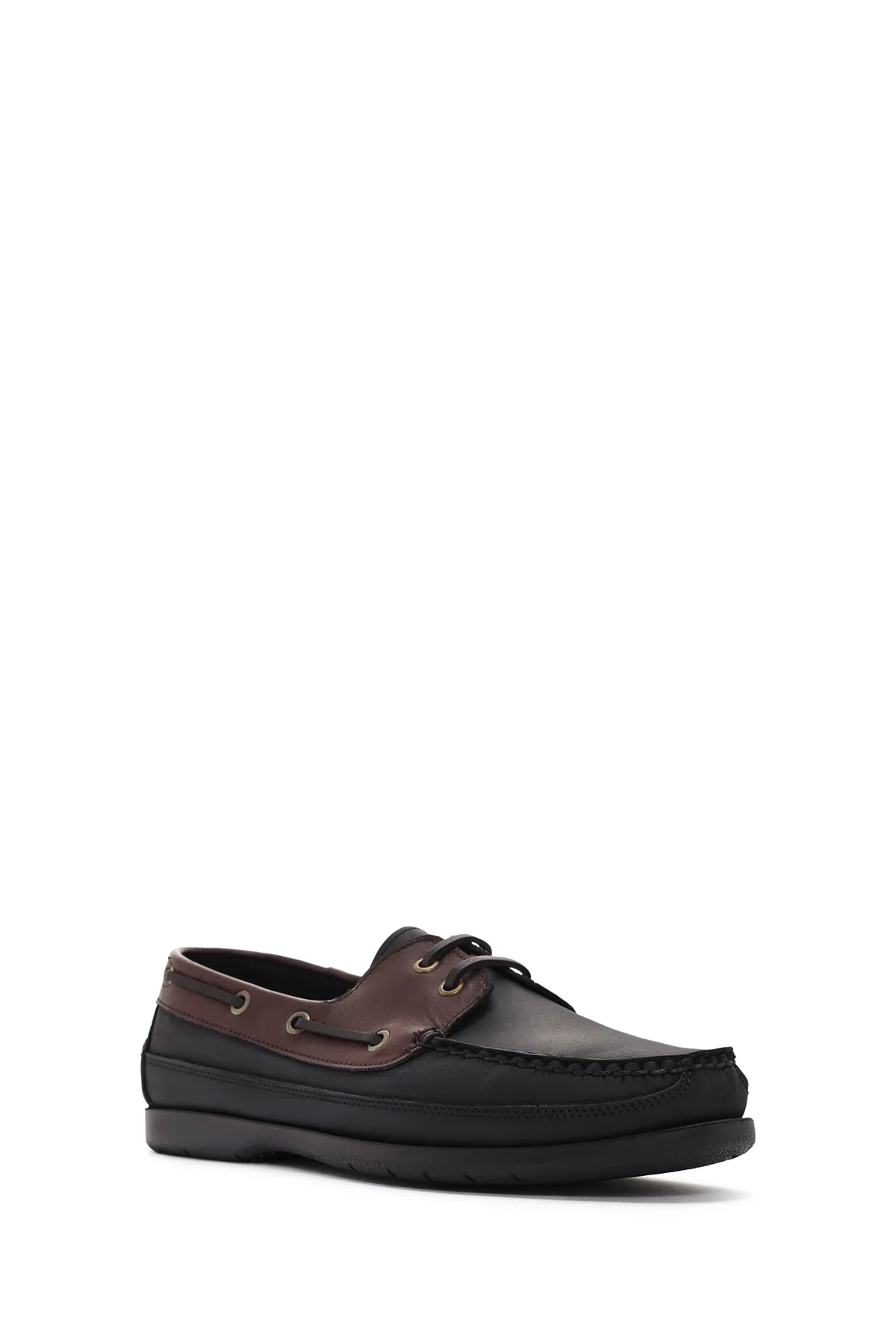 Erkek Siyah Deri Comfort Loafer - Image 6