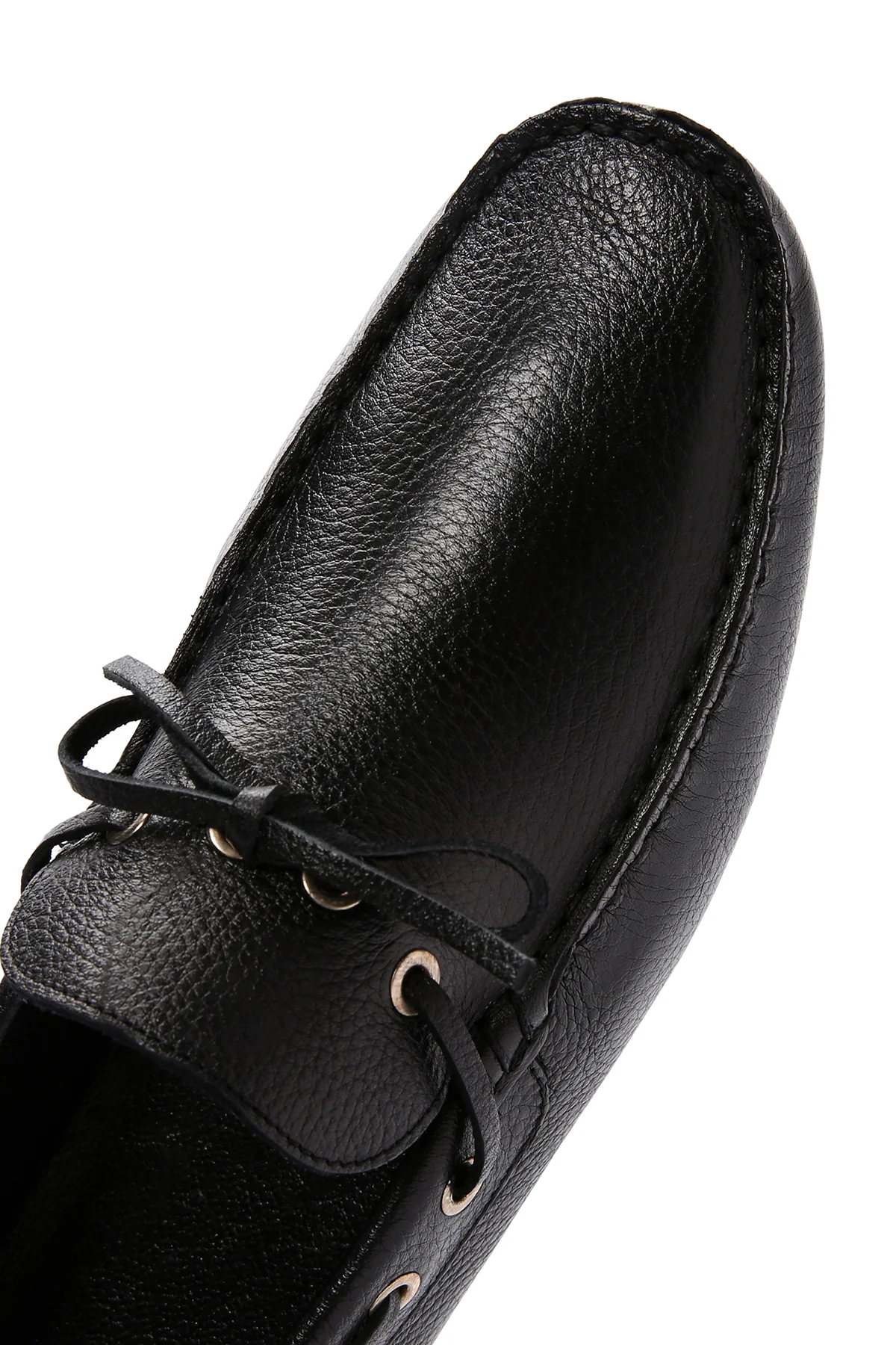 Erkek Siyah Deri Comfort Loafer - Image 10
