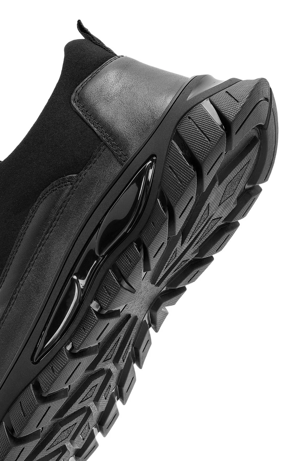 Erkek Siyah Deri Comfort Loafer - Image 8