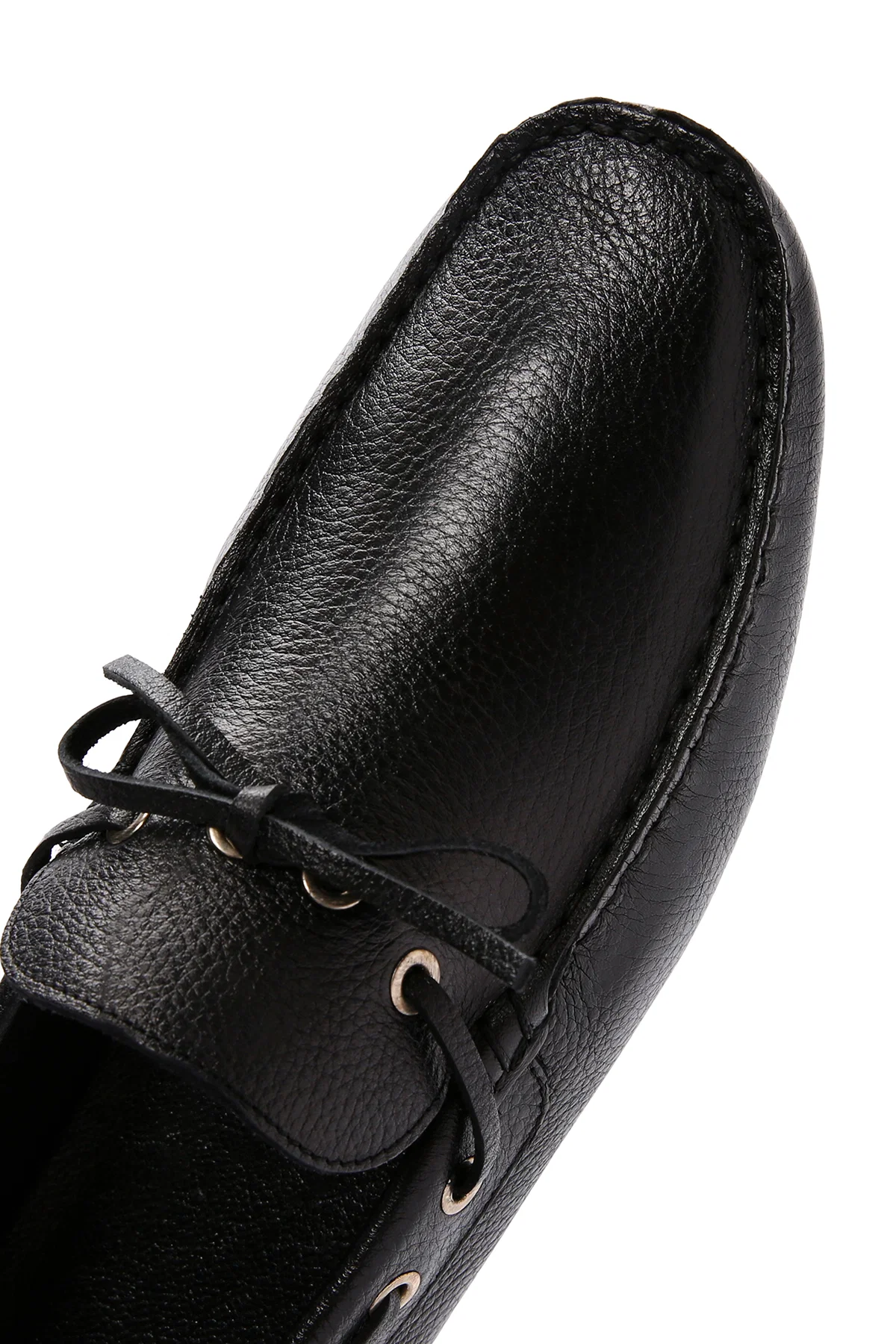Erkek Siyah Deri Comfort Loafer - Image 10
