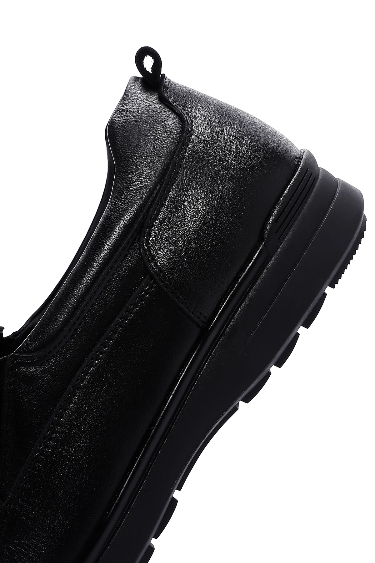 Erkek Siyah Deri Commfort Loafer - Image 6