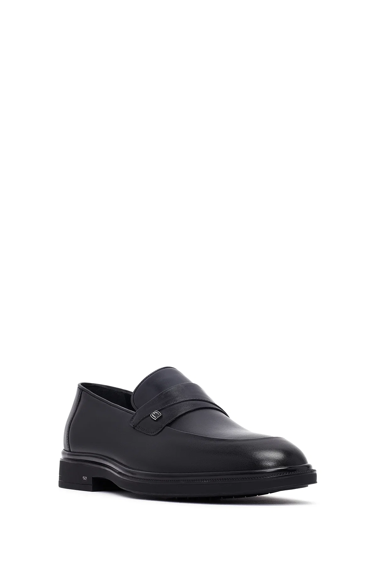 Erkek Siyah Deri Klasik Loafer - Image 6