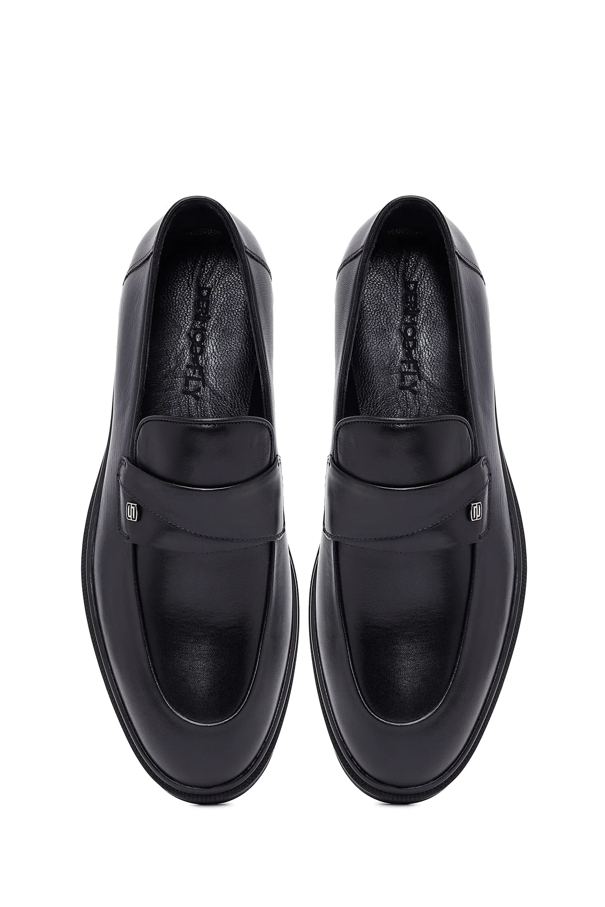Erkek Siyah Deri Klasik Loafer - Image 7