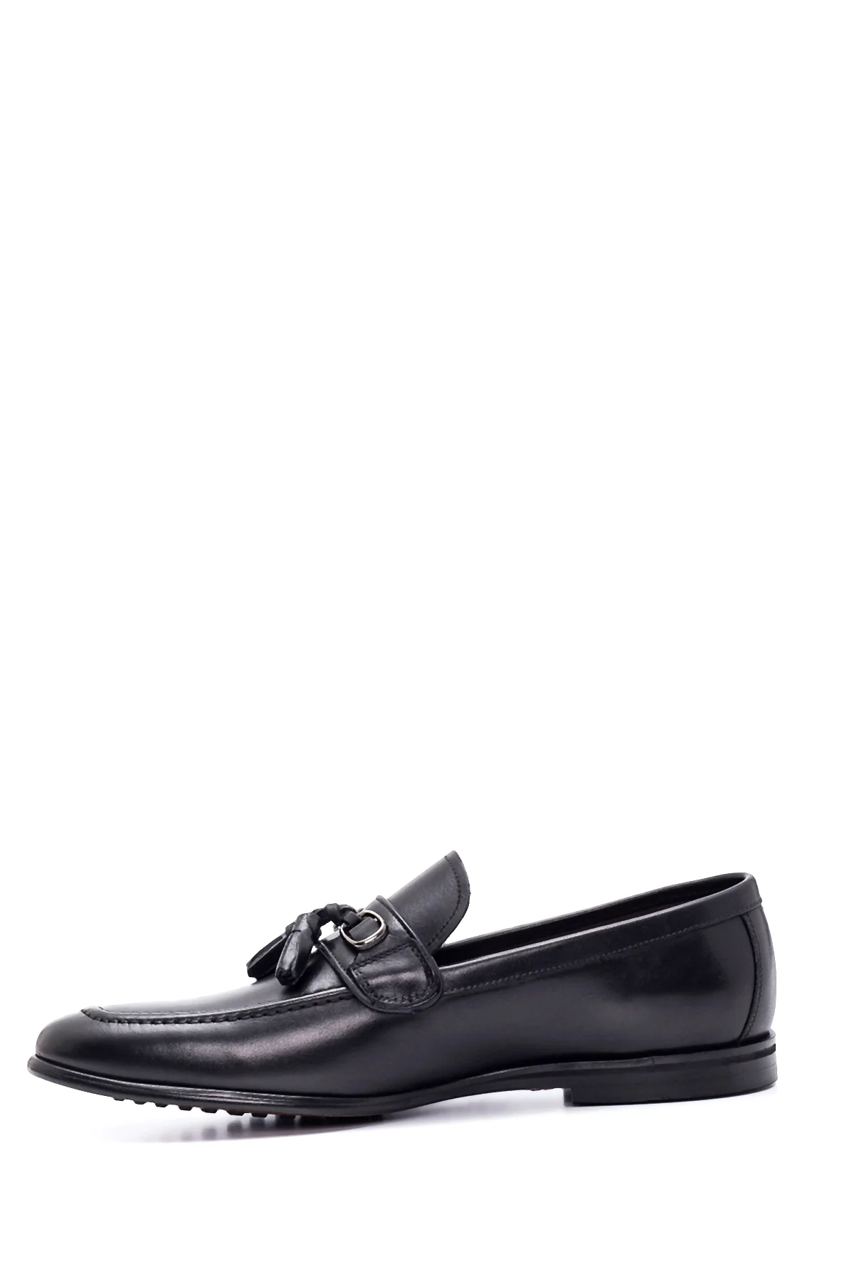Erkek Siyah Deri Klasik Loafer - Image 2