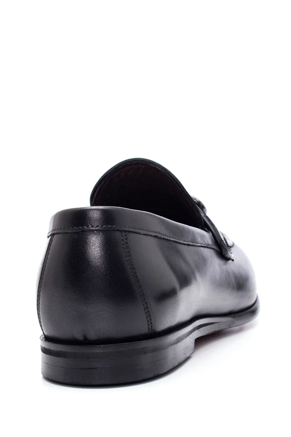 Erkek Siyah Deri Klasik Loafer - Image 5