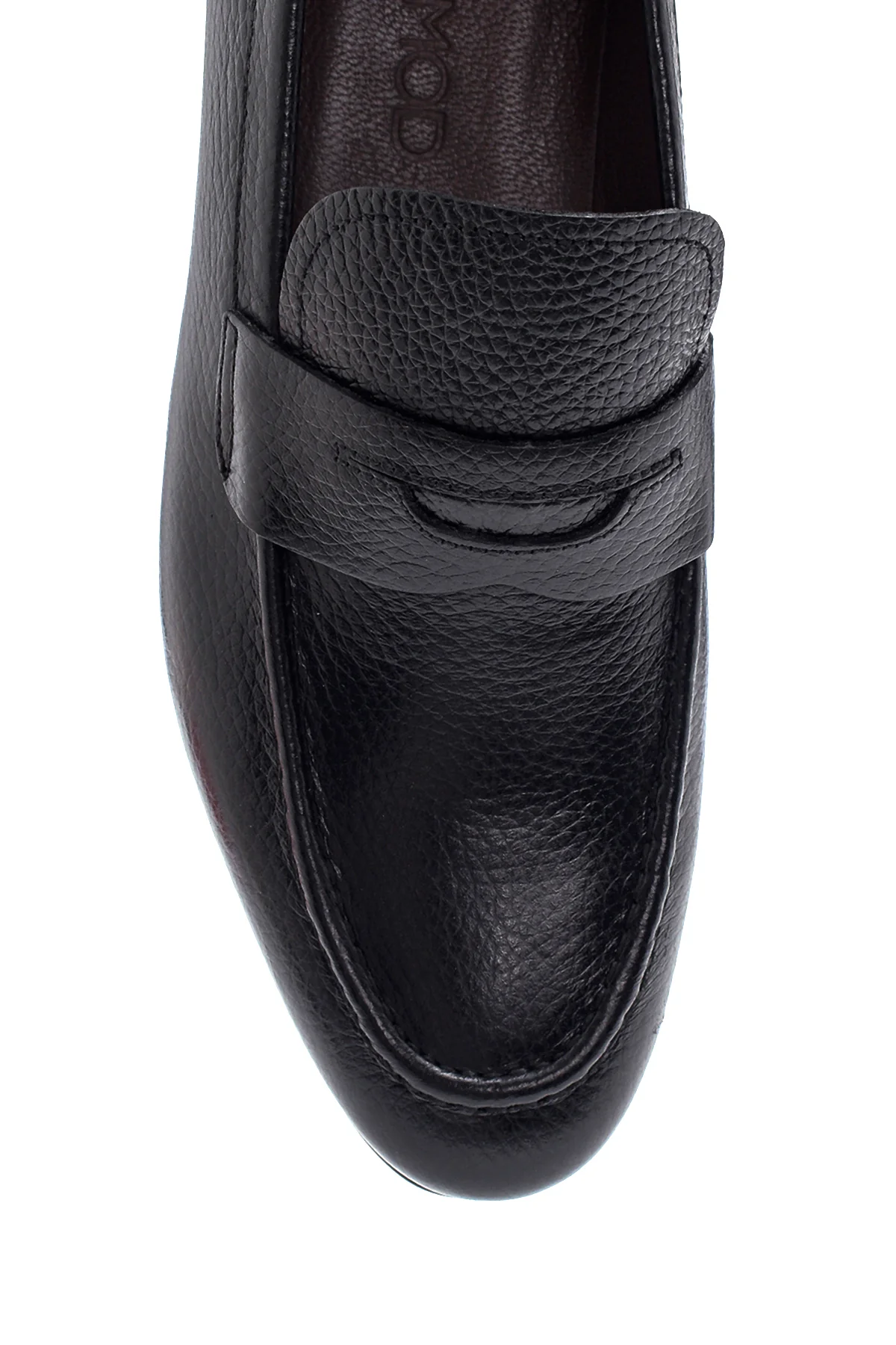 Erkek Siyah Deri Klasik Loafer - Image 6