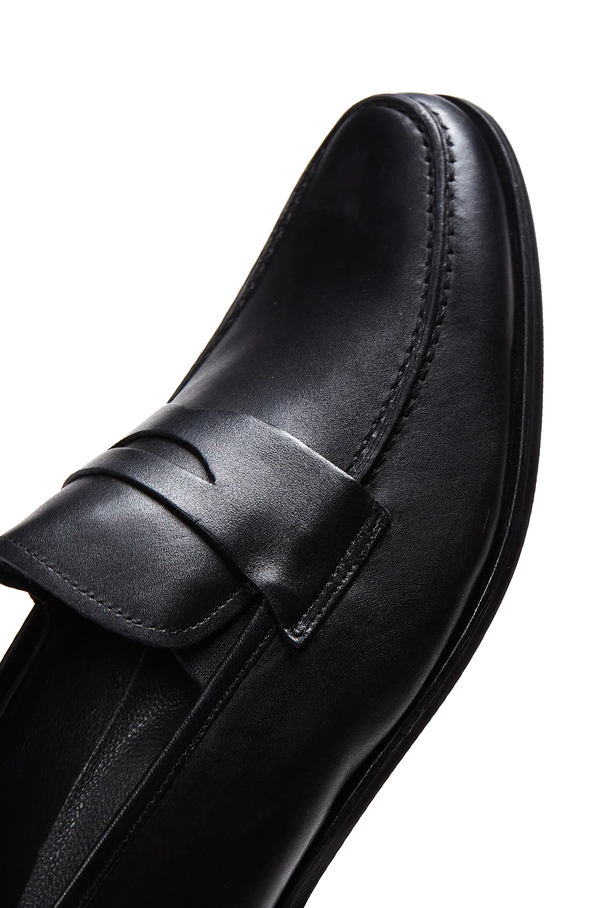 Erkek Siyah Deri Klasik Loafer - Image 7
