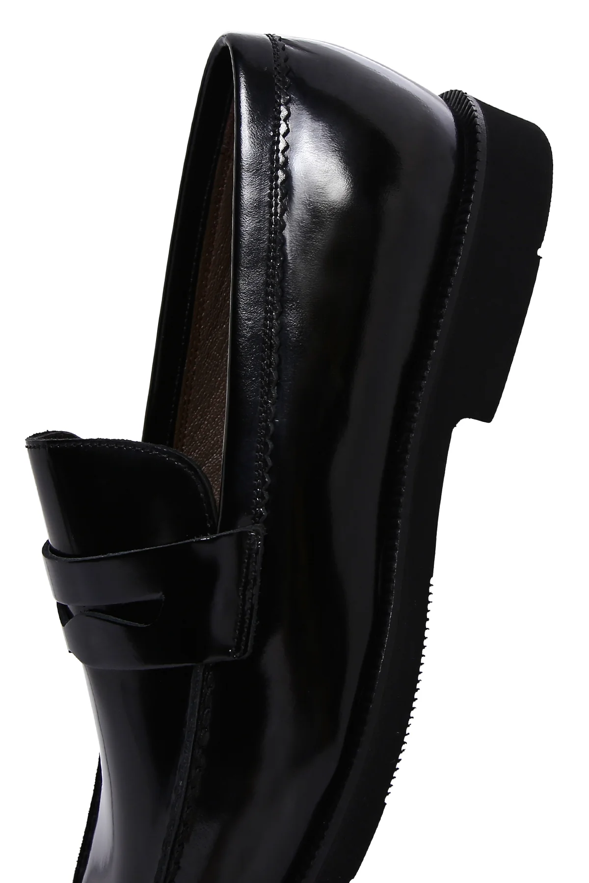 Erkek Siyah Deri Klasik Loafer - Image 9