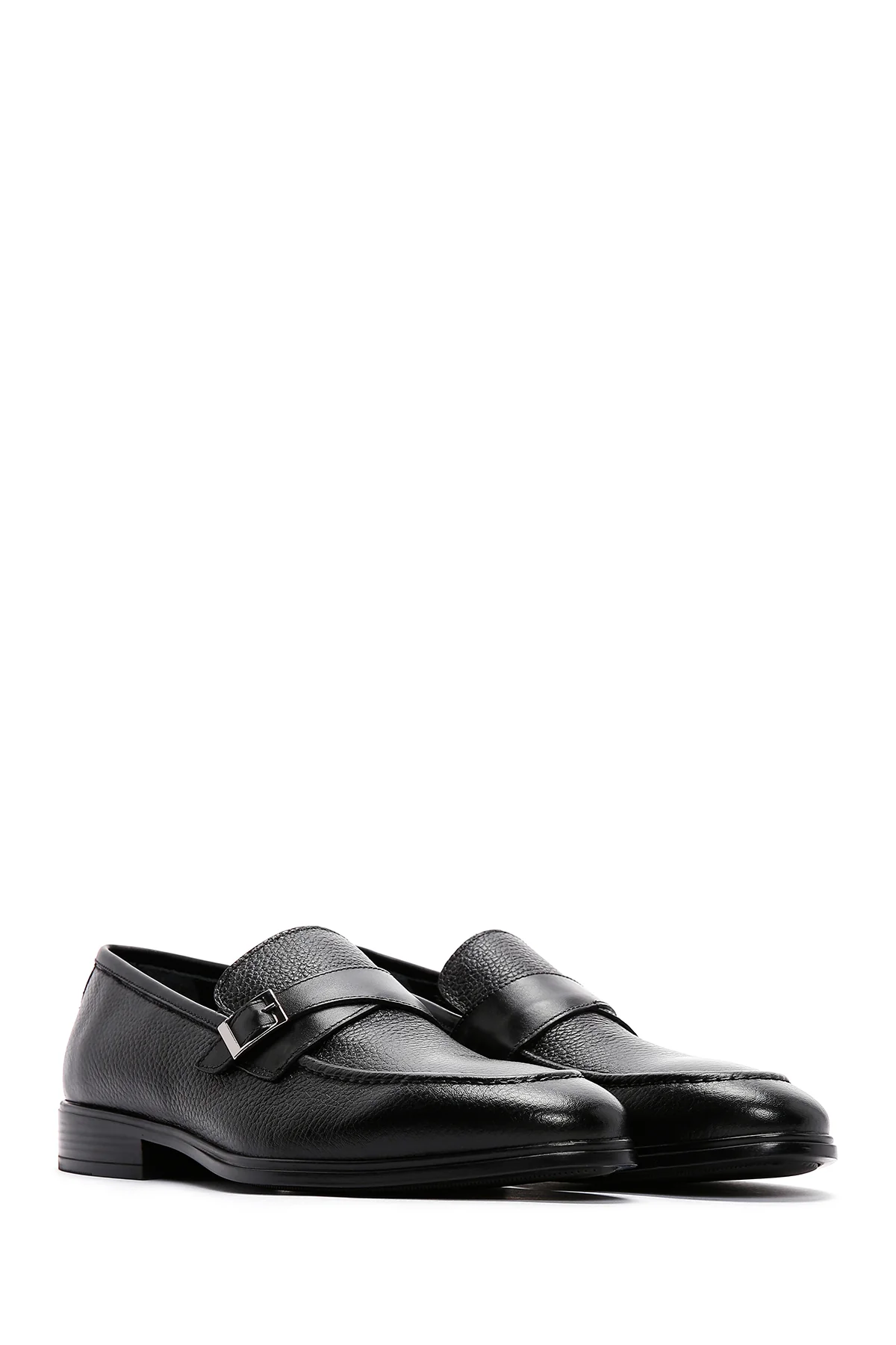 Erkek Siyah Deri Klasik Loafer - Image 3