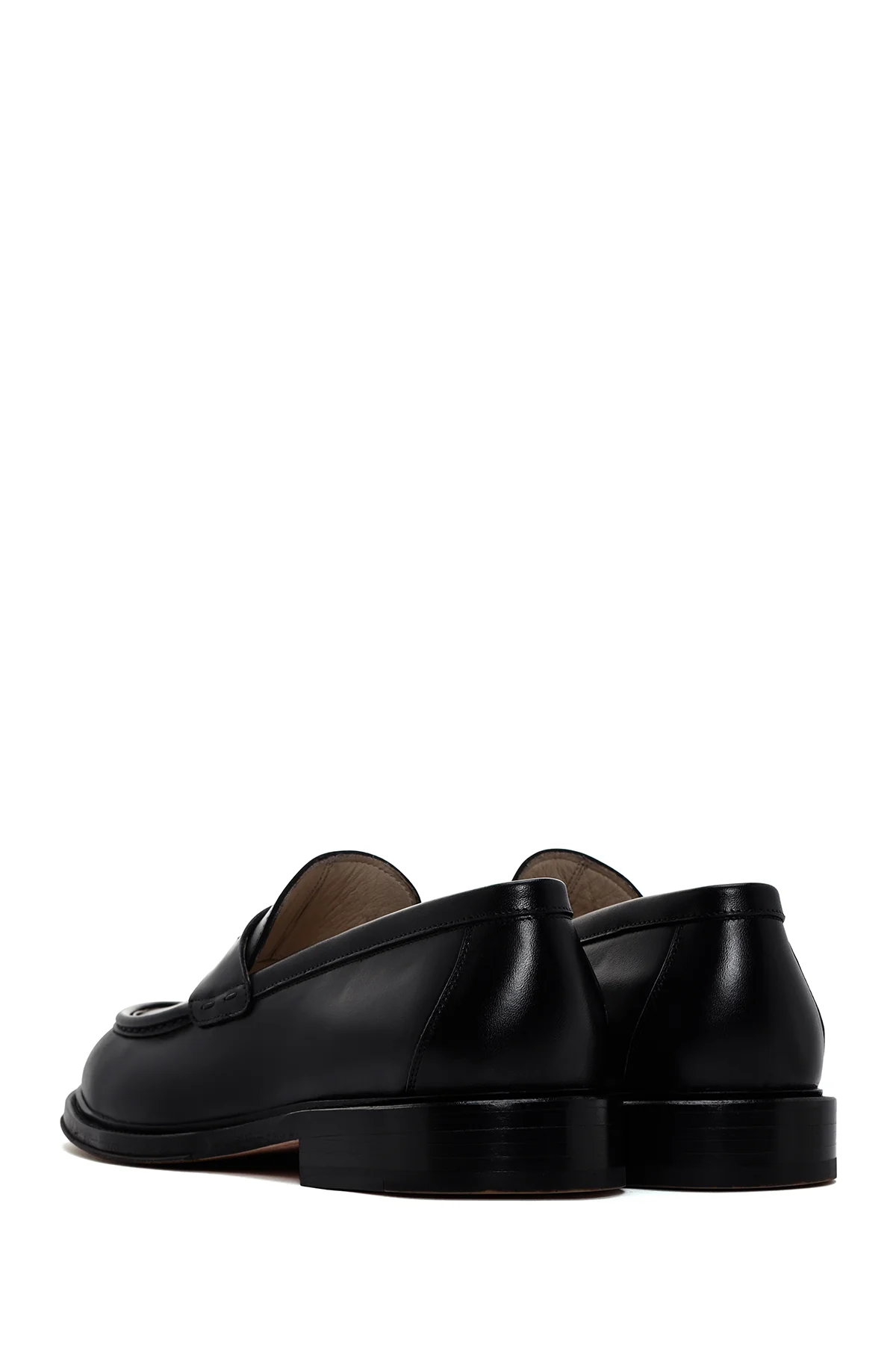 Erkek Siyah Deri Klasik Loafer - Image 5