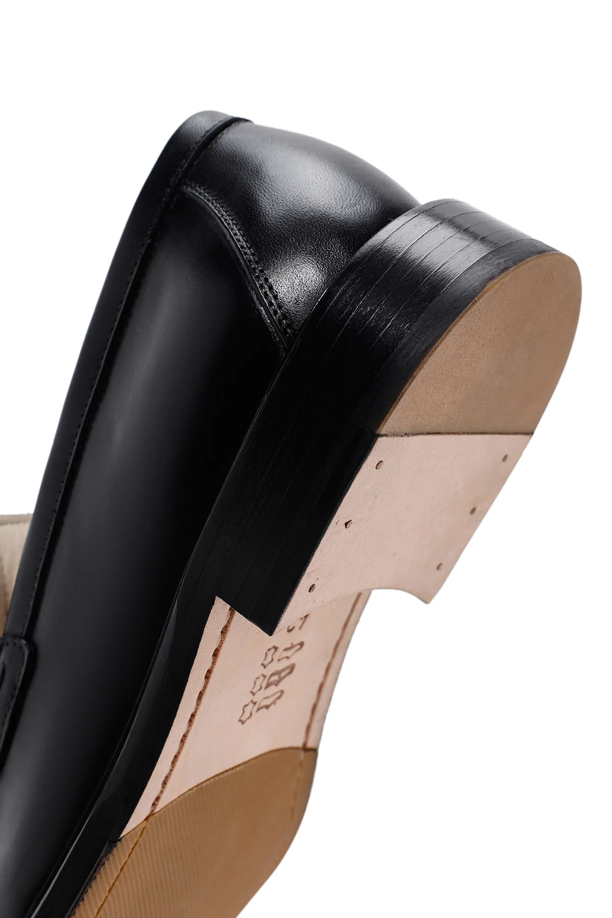 Erkek Siyah Deri Klasik Loafer - Image 8