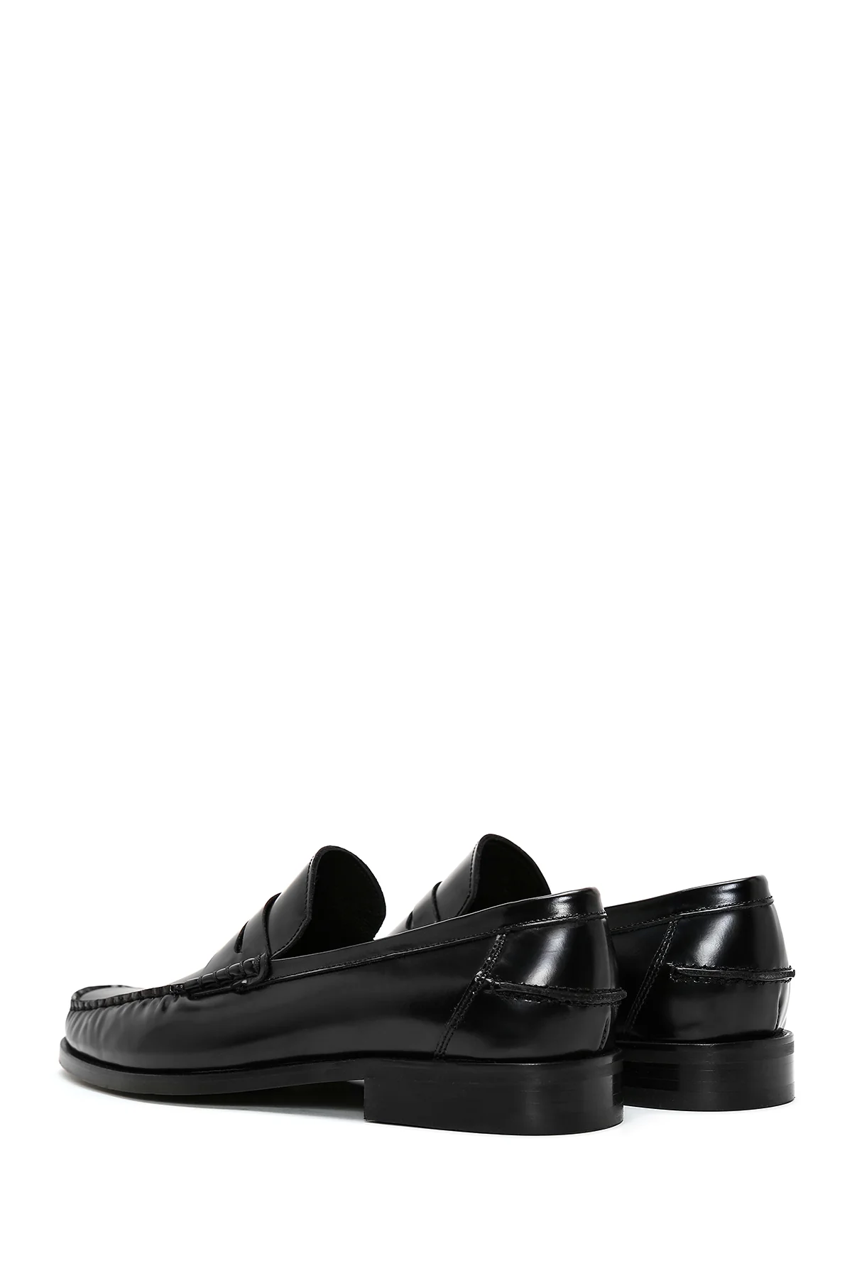Erkek Siyah Deri Klasik Loafer - Image 5