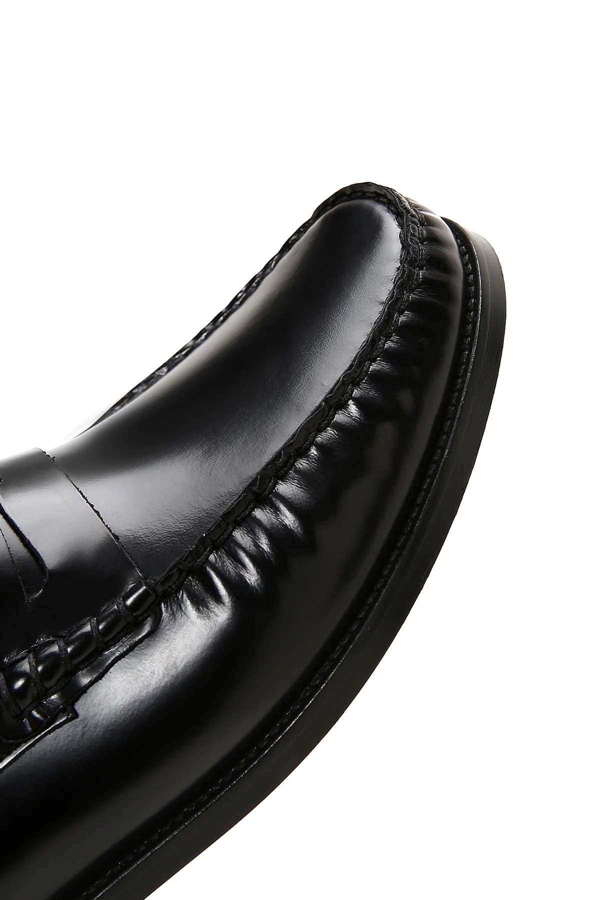 Erkek Siyah Deri Klasik Loafer - Image 8