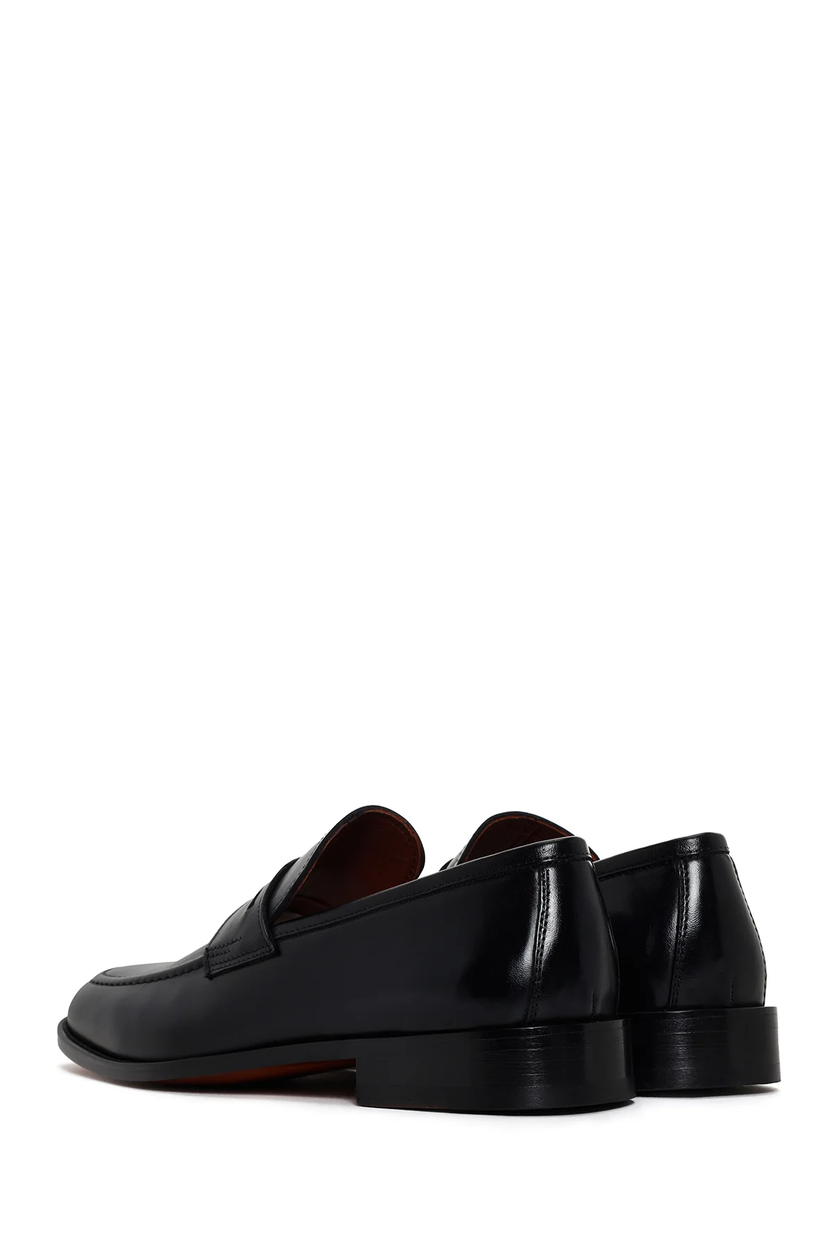 Erkek Siyah Deri Klasik Loafer - Image 5