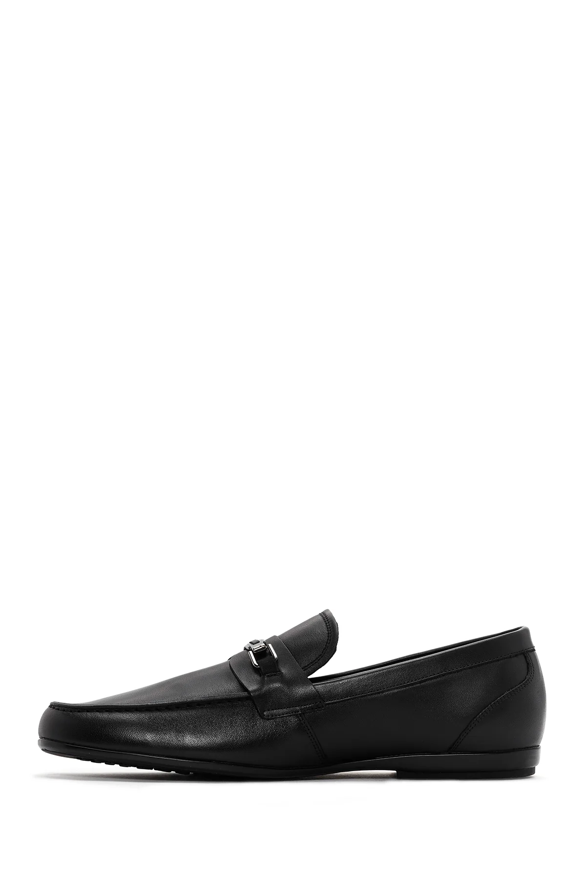Erkek Siyah Deri Klasik Loafer - Image 2