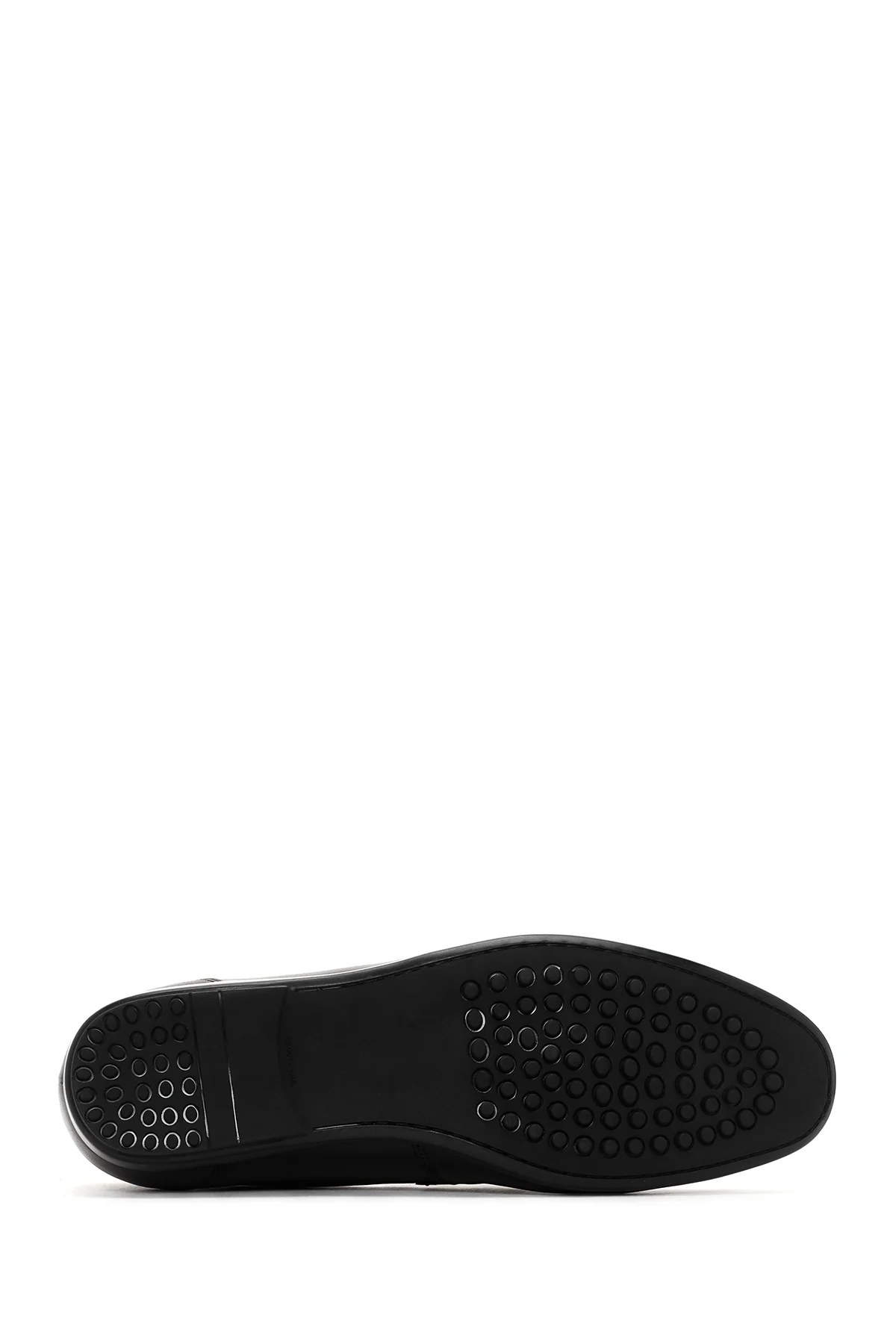 Erkek Siyah Deri Klasik Loafer - Image 4