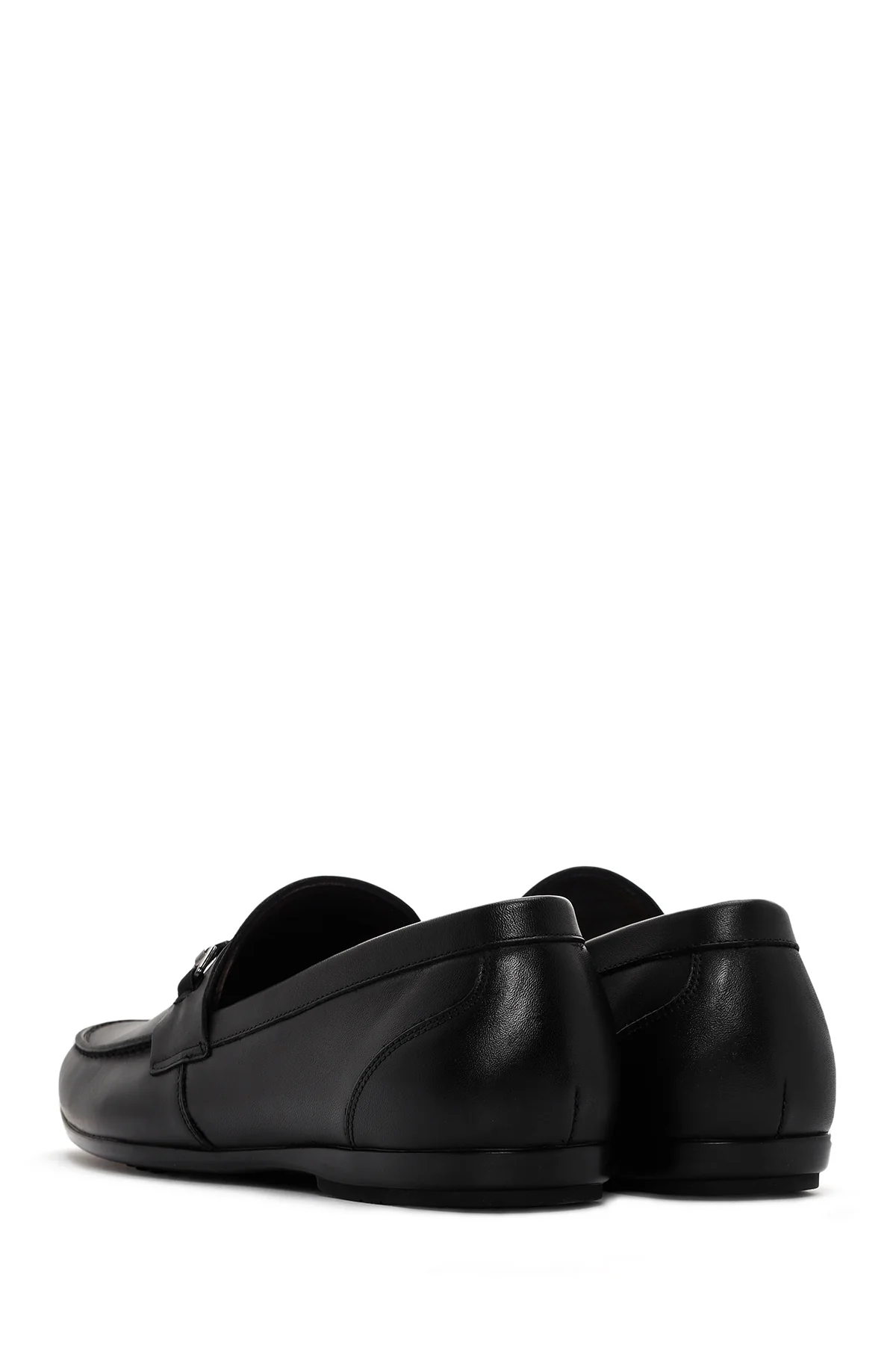 Erkek Siyah Deri Klasik Loafer - Image 5