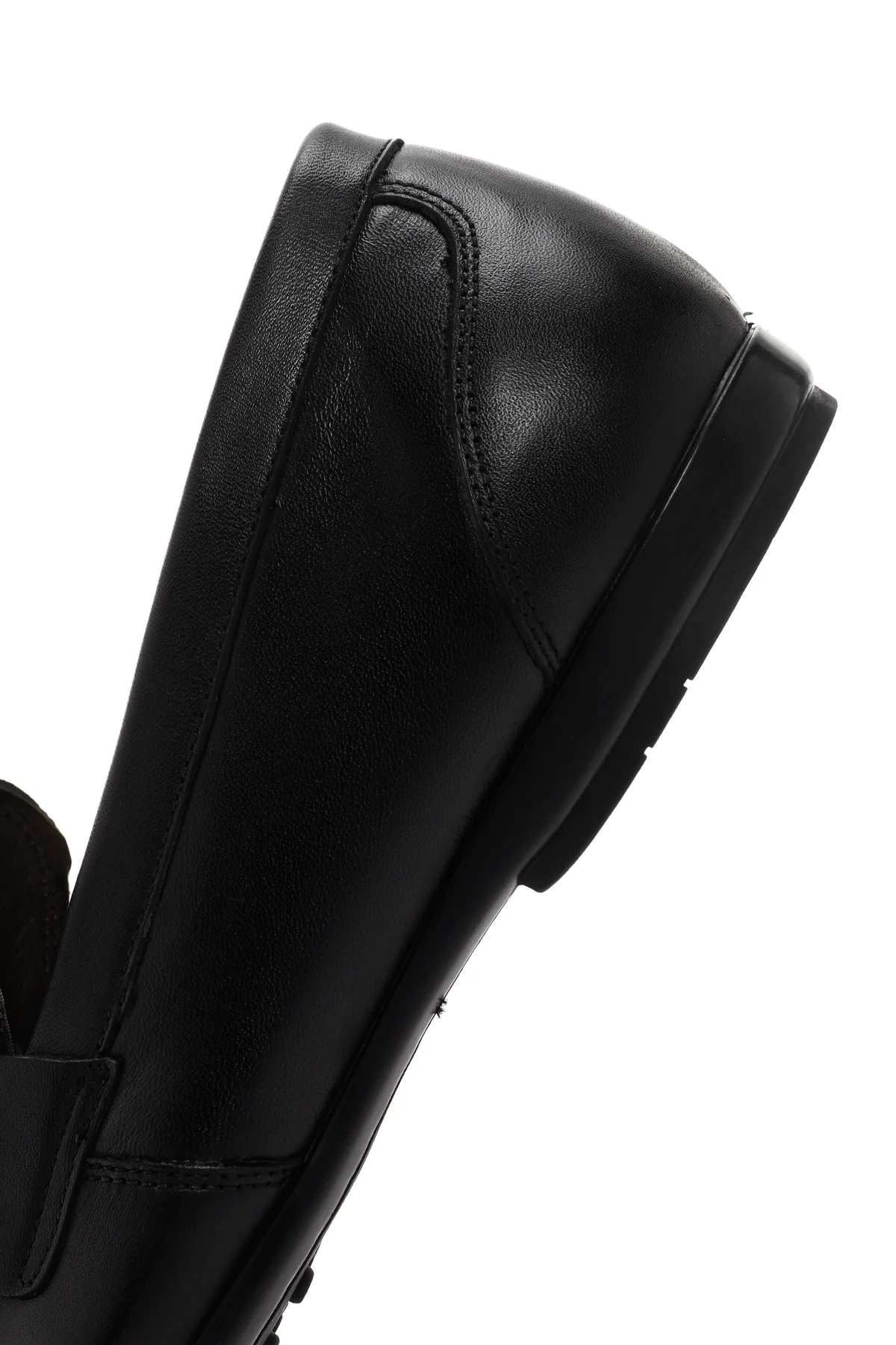Erkek Siyah Deri Klasik Loafer - Image 7