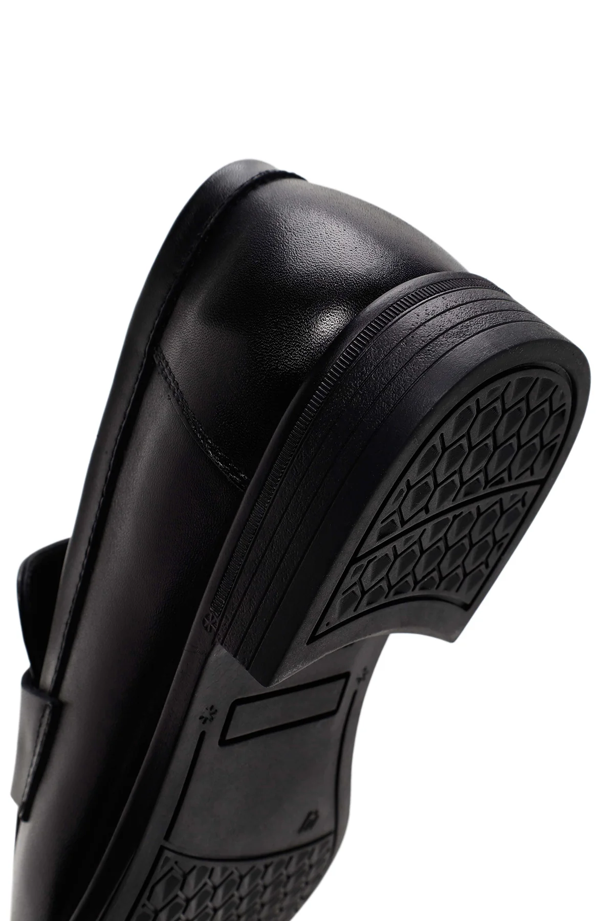Erkek Siyah Deri Klasik Loafer - Image 8