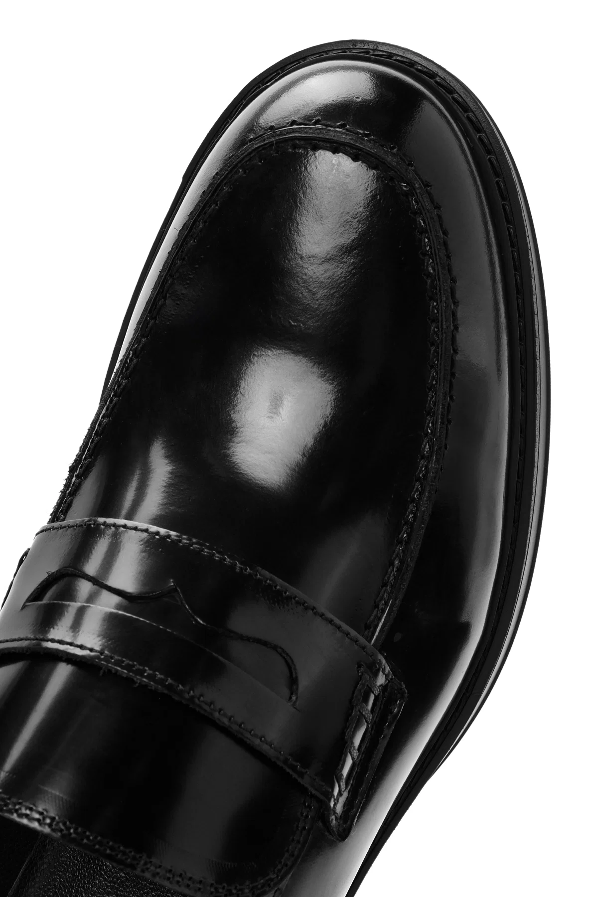 Erkek Siyah Deri Klasik Loafer - Image 9