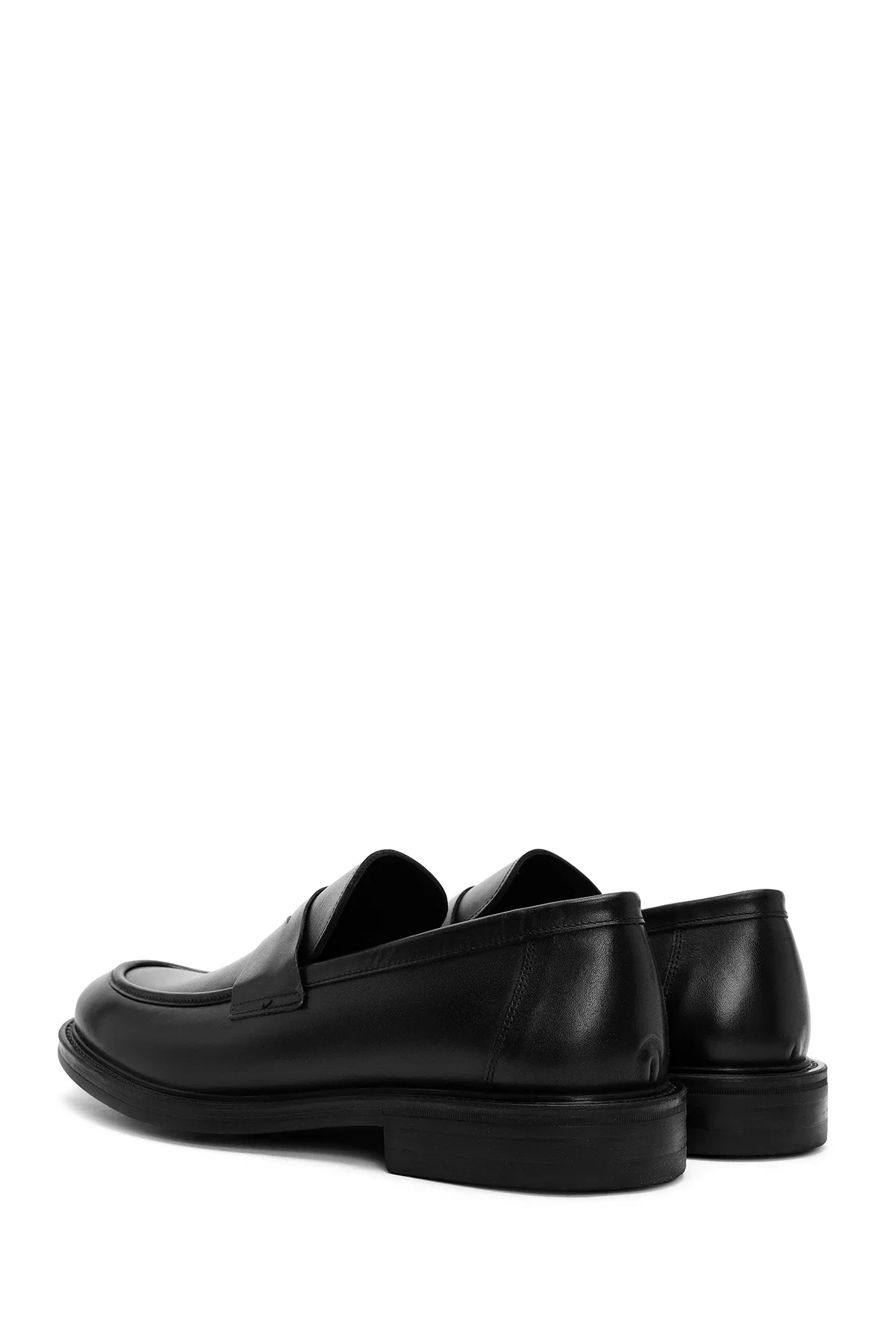 Erkek Siyah Deri Klasik Loafer - Image 5