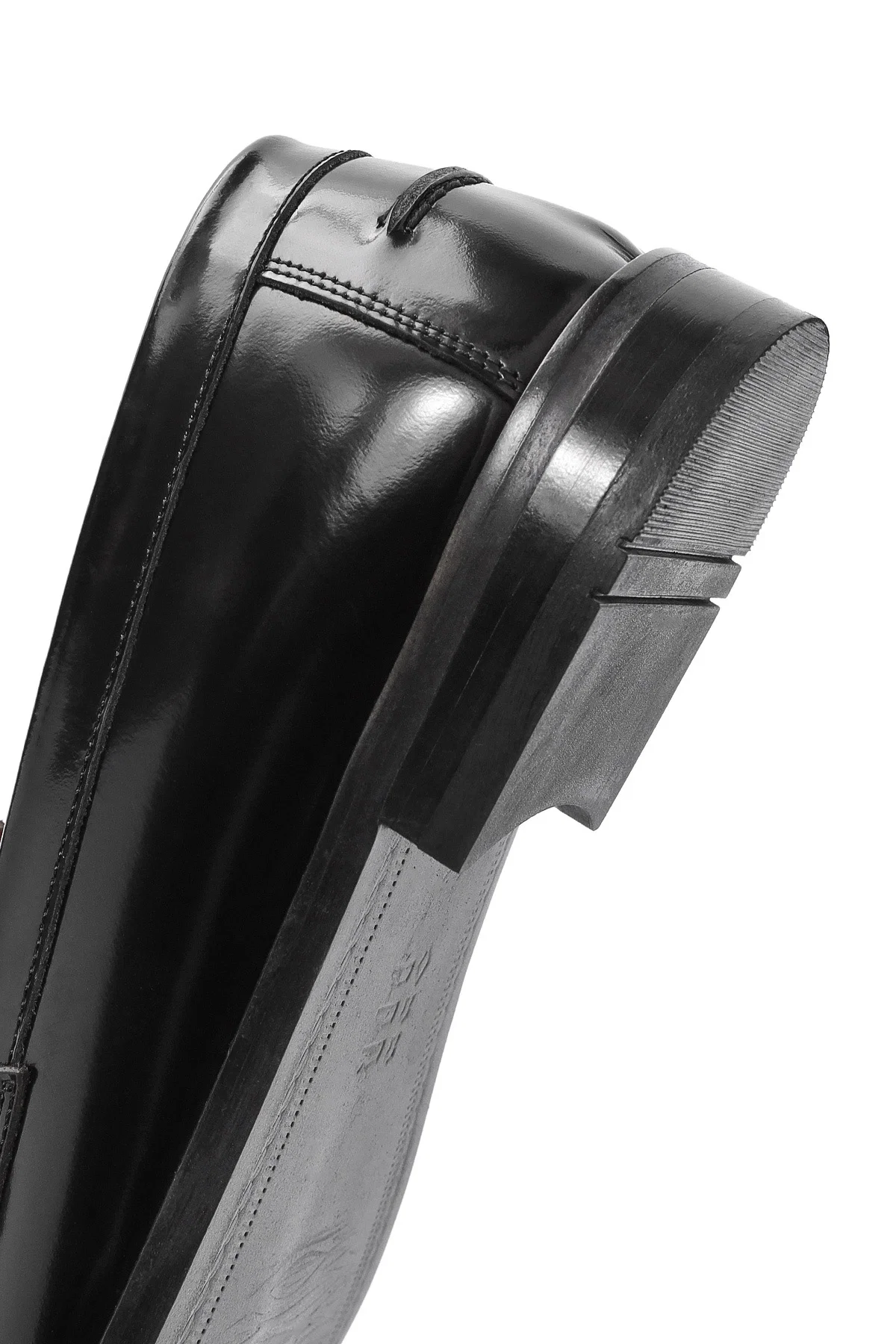 Erkek Siyah Deri Klasik Loafer - Image 10