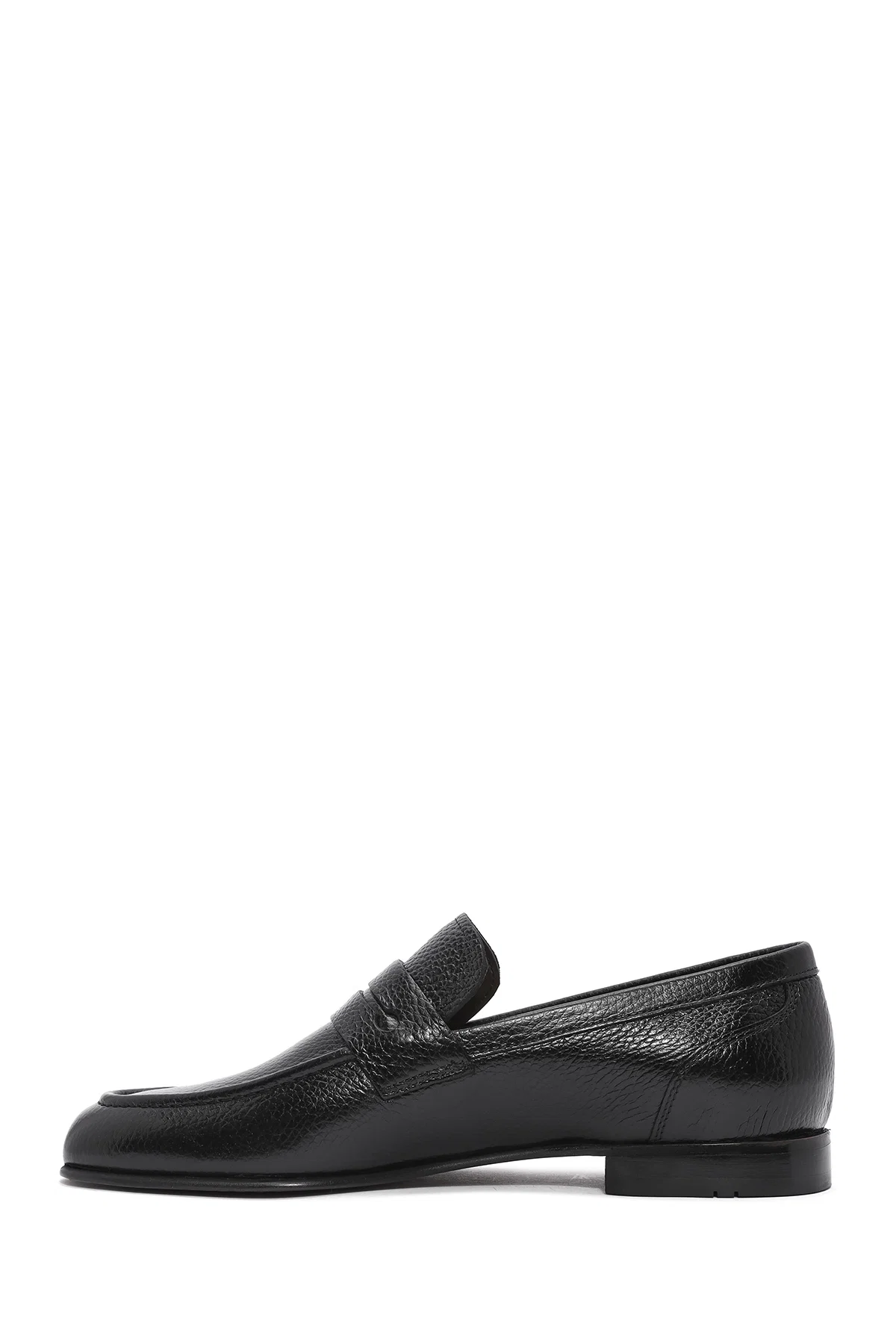 Erkek Siyah Deri Klasik Loafer - Image 2
