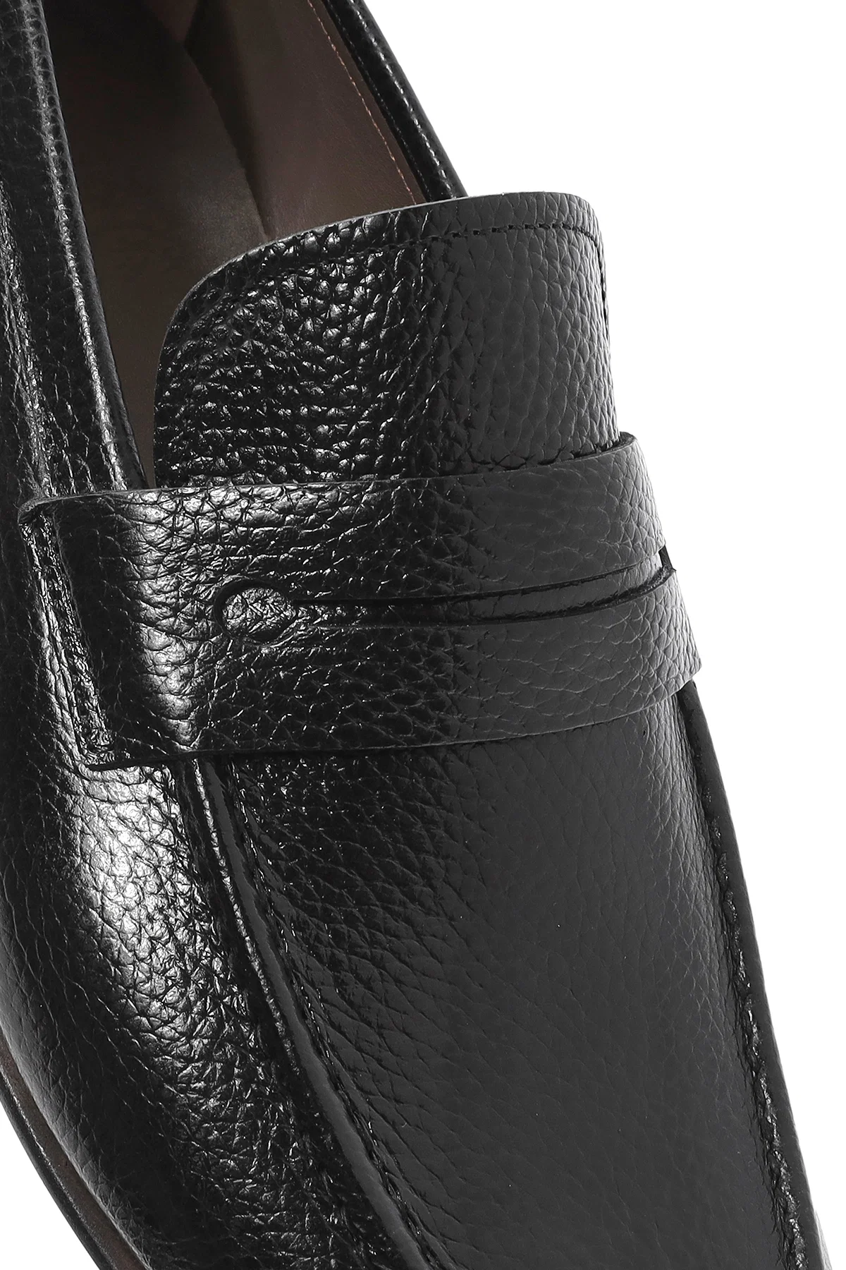 Erkek Siyah Deri Klasik Loafer - Image 9