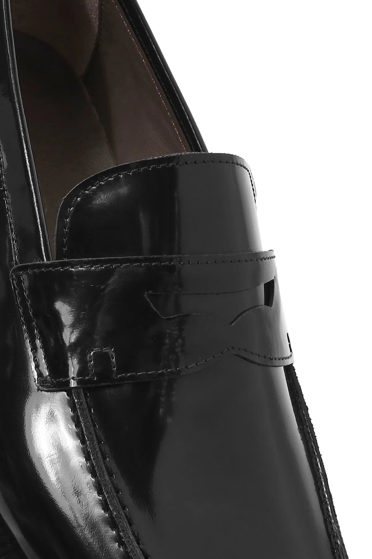 Erkek Siyah Deri Klasik Loafer - Image 10