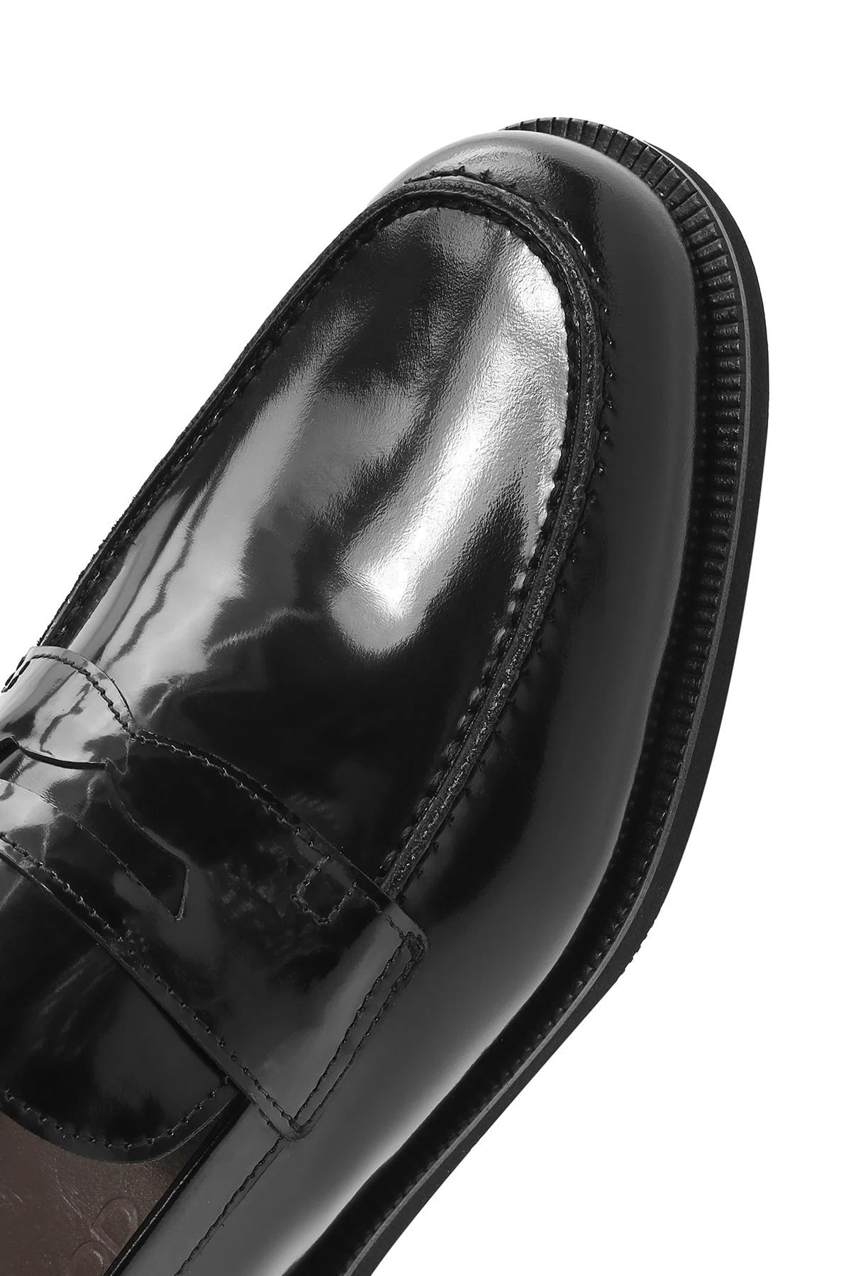 Erkek Siyah Deri Klasik Loafer - Image 9