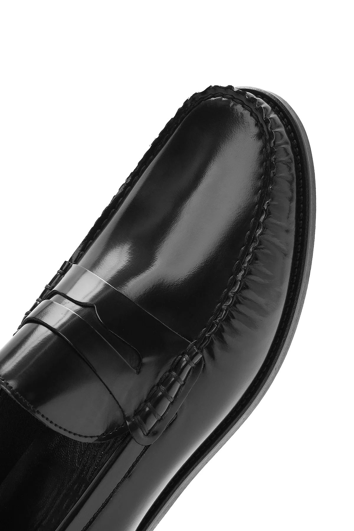 Erkek Siyah Deri Klasik Loafer - Image 10