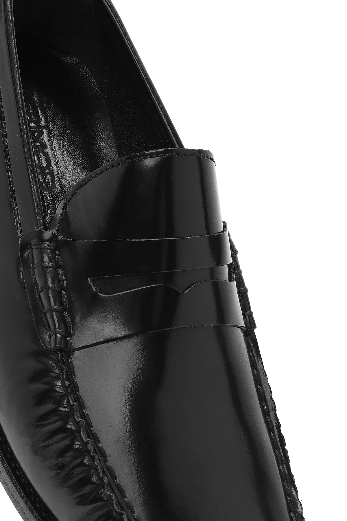 Erkek Siyah Deri Klasik Loafer - Image 11