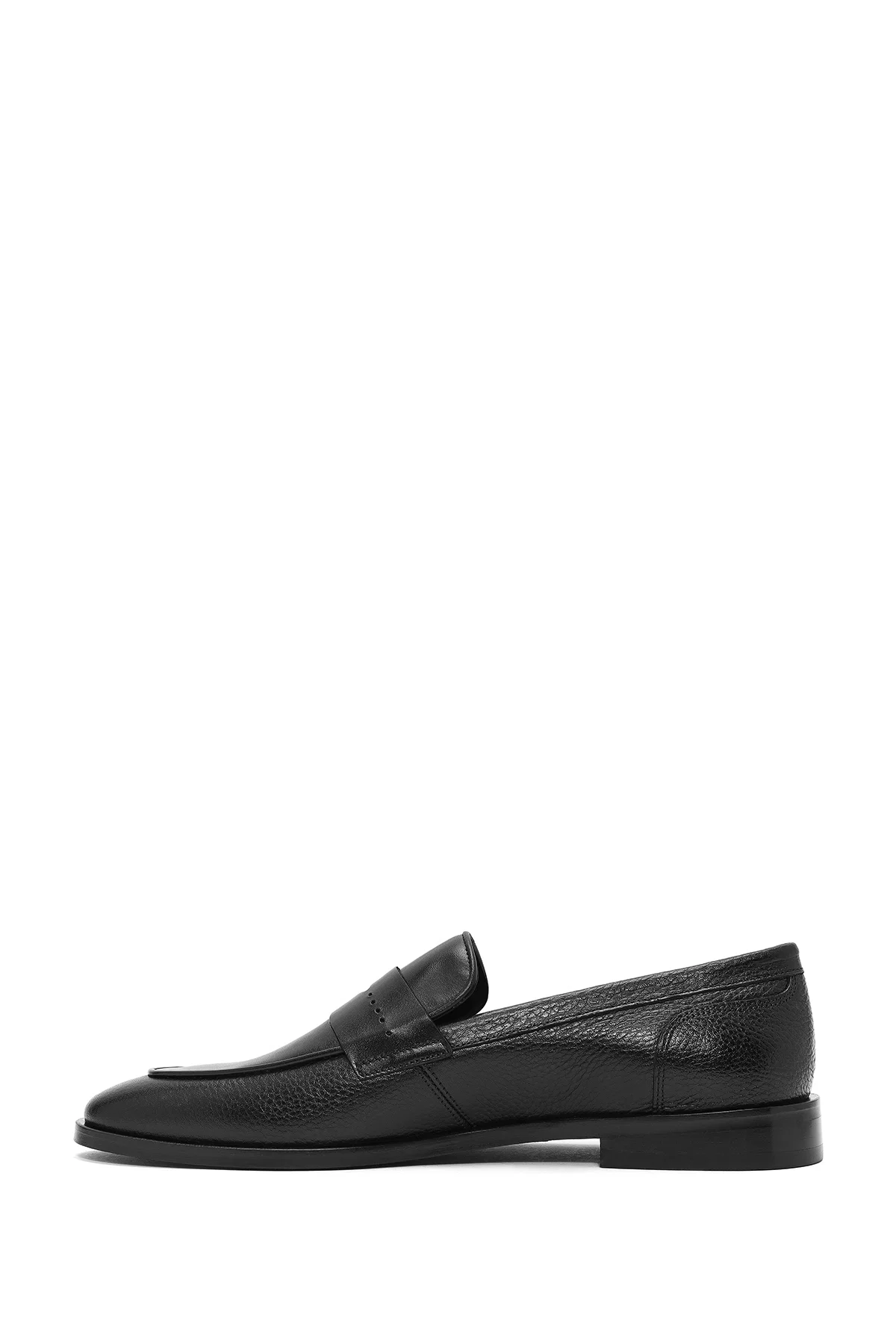Erkek Siyah Deri Klasik Loafer - Image 2