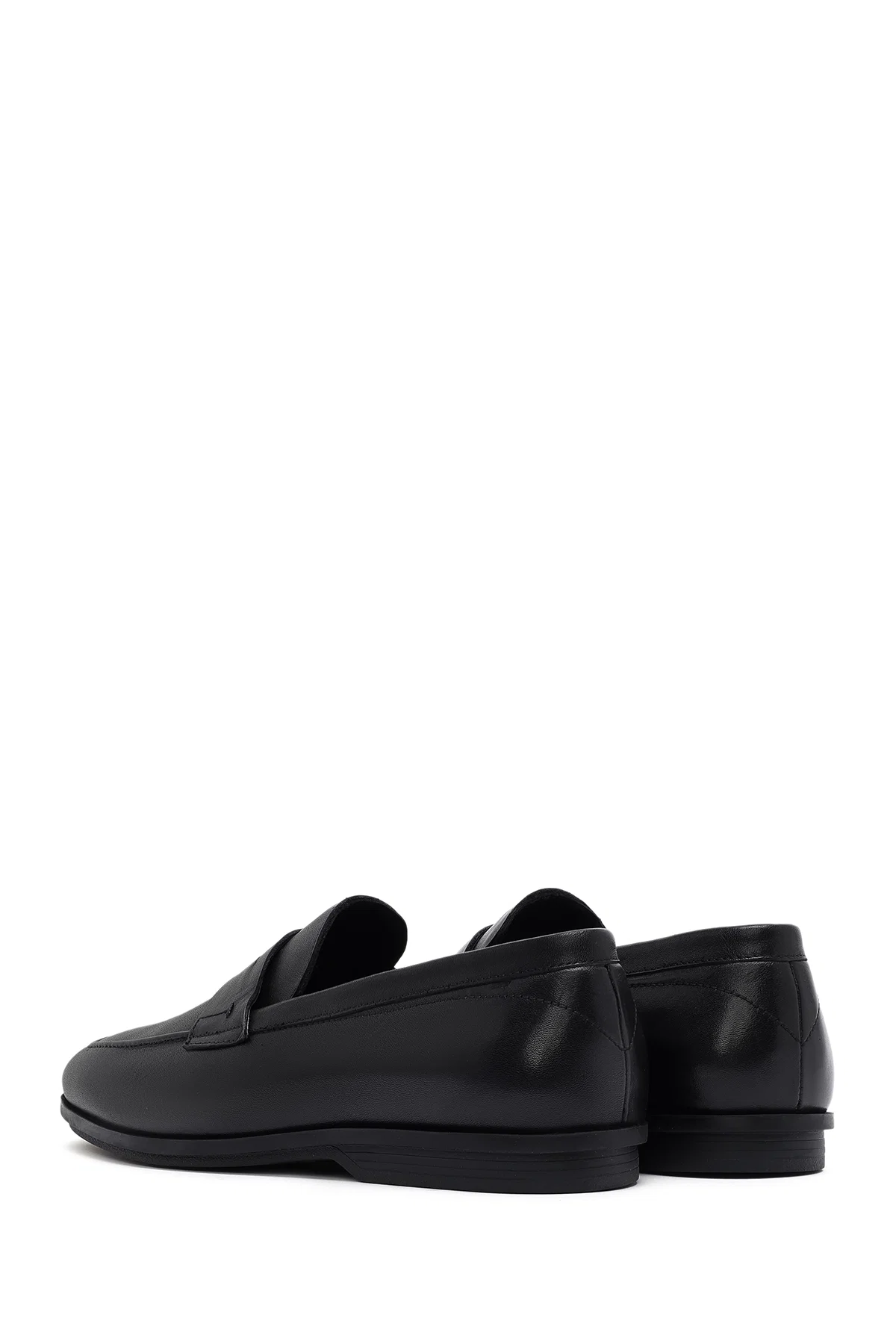 Erkek Siyah Deri Klasik Loafer - Image 5