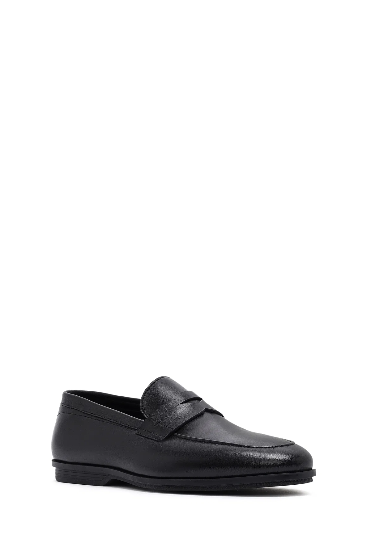 Erkek Siyah Deri Klasik Loafer - Image 6