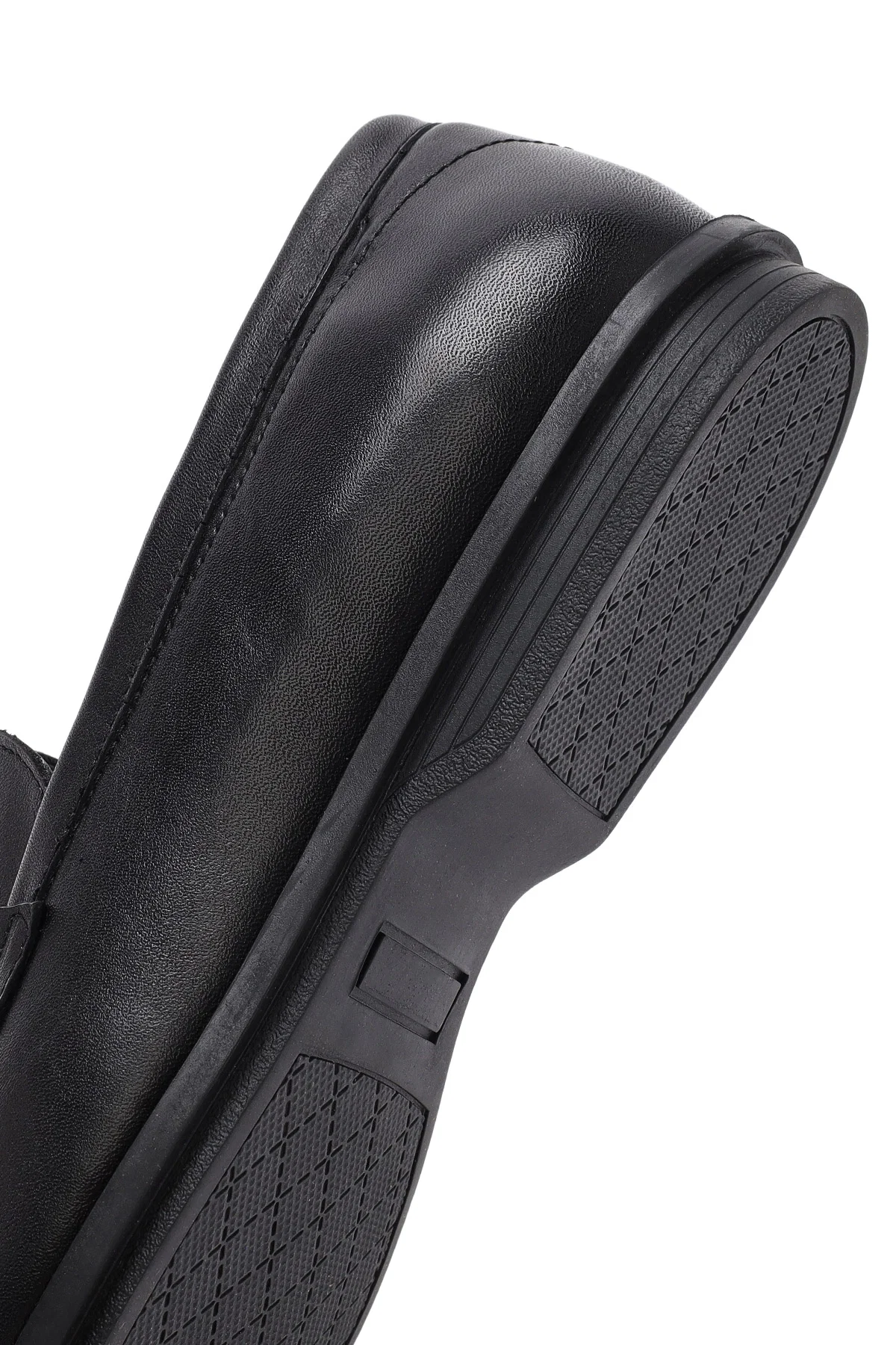 Erkek Siyah Deri Klasik Loafer - Image 8