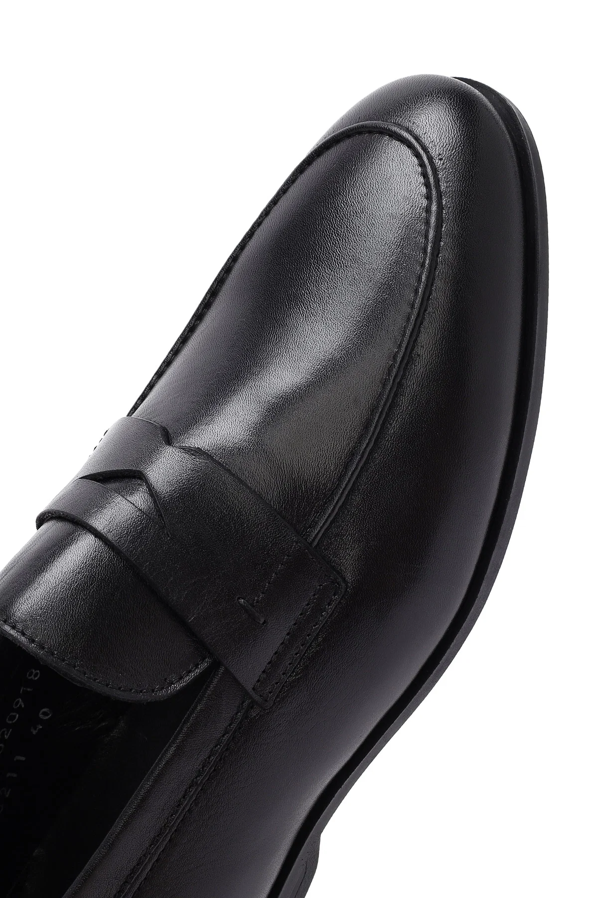 Erkek Siyah Deri Klasik Loafer - Image 9