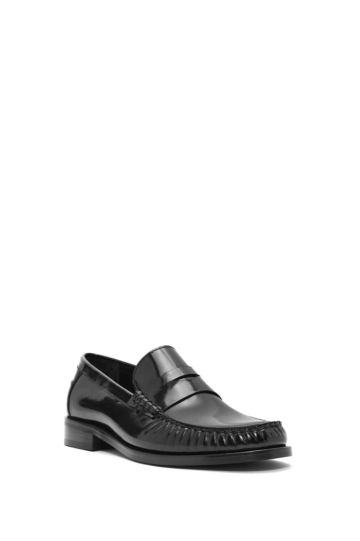 Erkek Siyah Deri Klasik Loafer - Image 6
