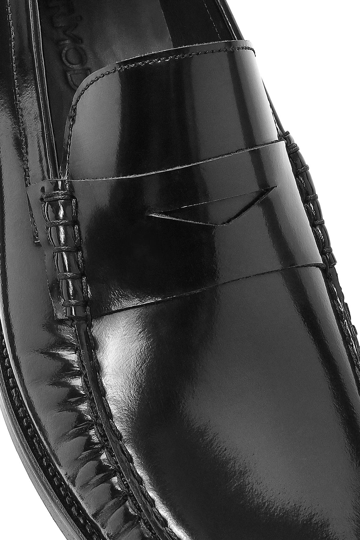 Erkek Siyah Deri Klasik Loafer - Image 9