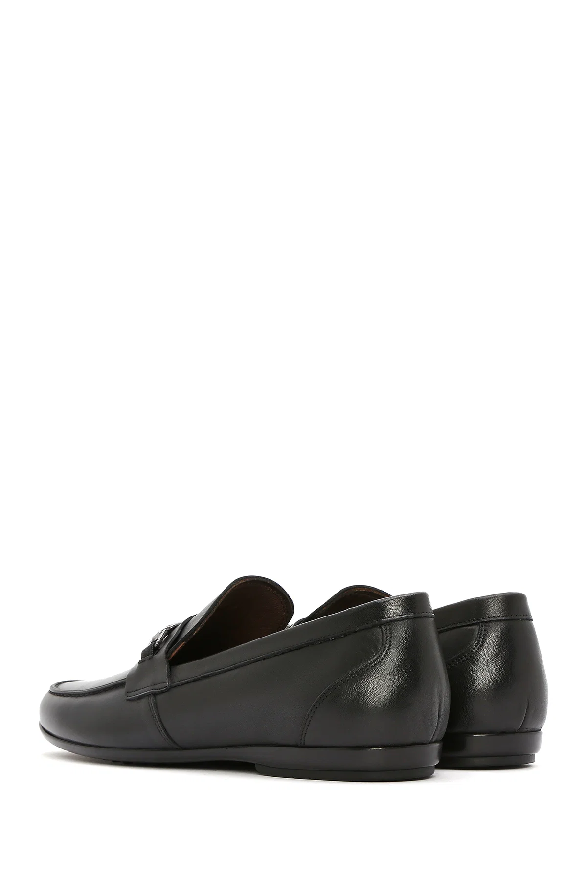 Erkek Siyah Deri Klasik Loafer - Image 5