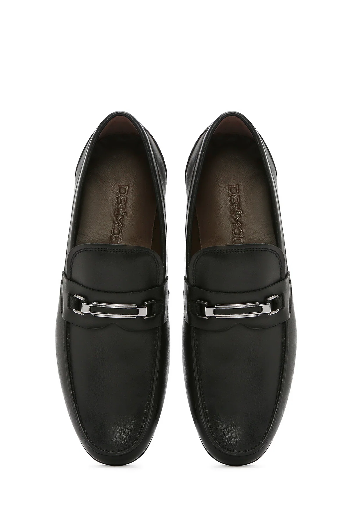 Erkek Siyah Deri Klasik Loafer - Image 7