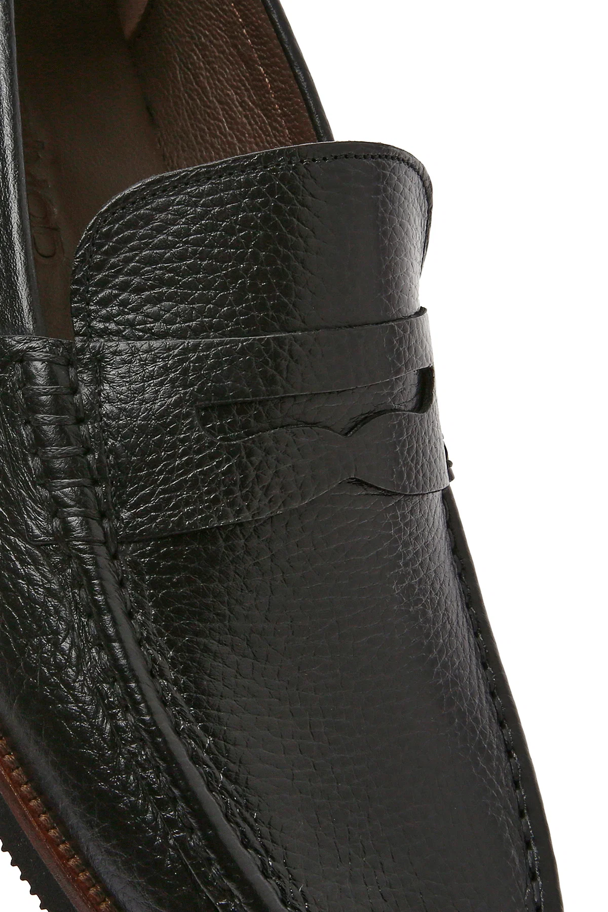 Erkek Siyah Deri Klasik Loafer - Image 10